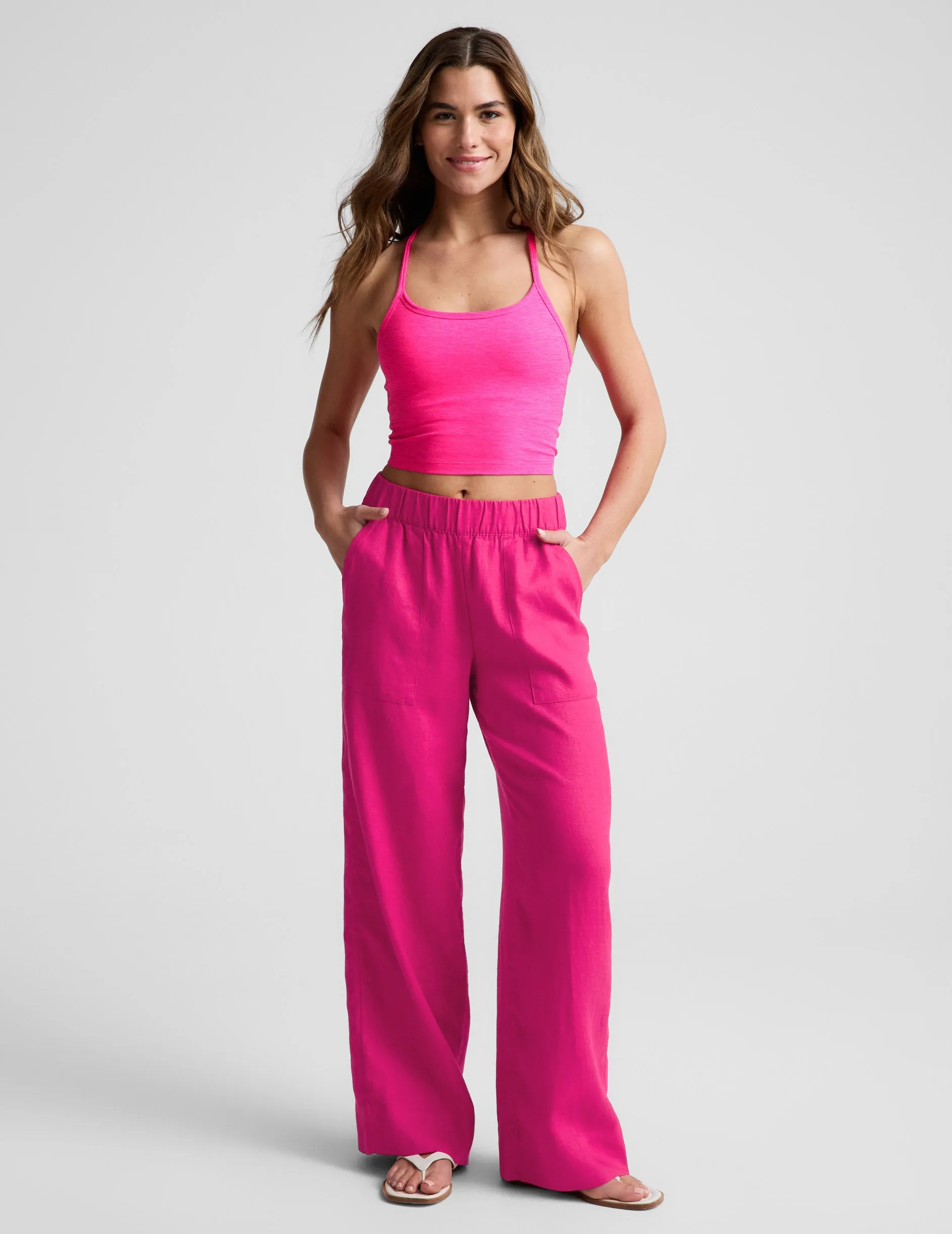 SoftWash Linen Easy Wide Leg Pant 29" sold by Beyond Yoga product image thumbnail 2