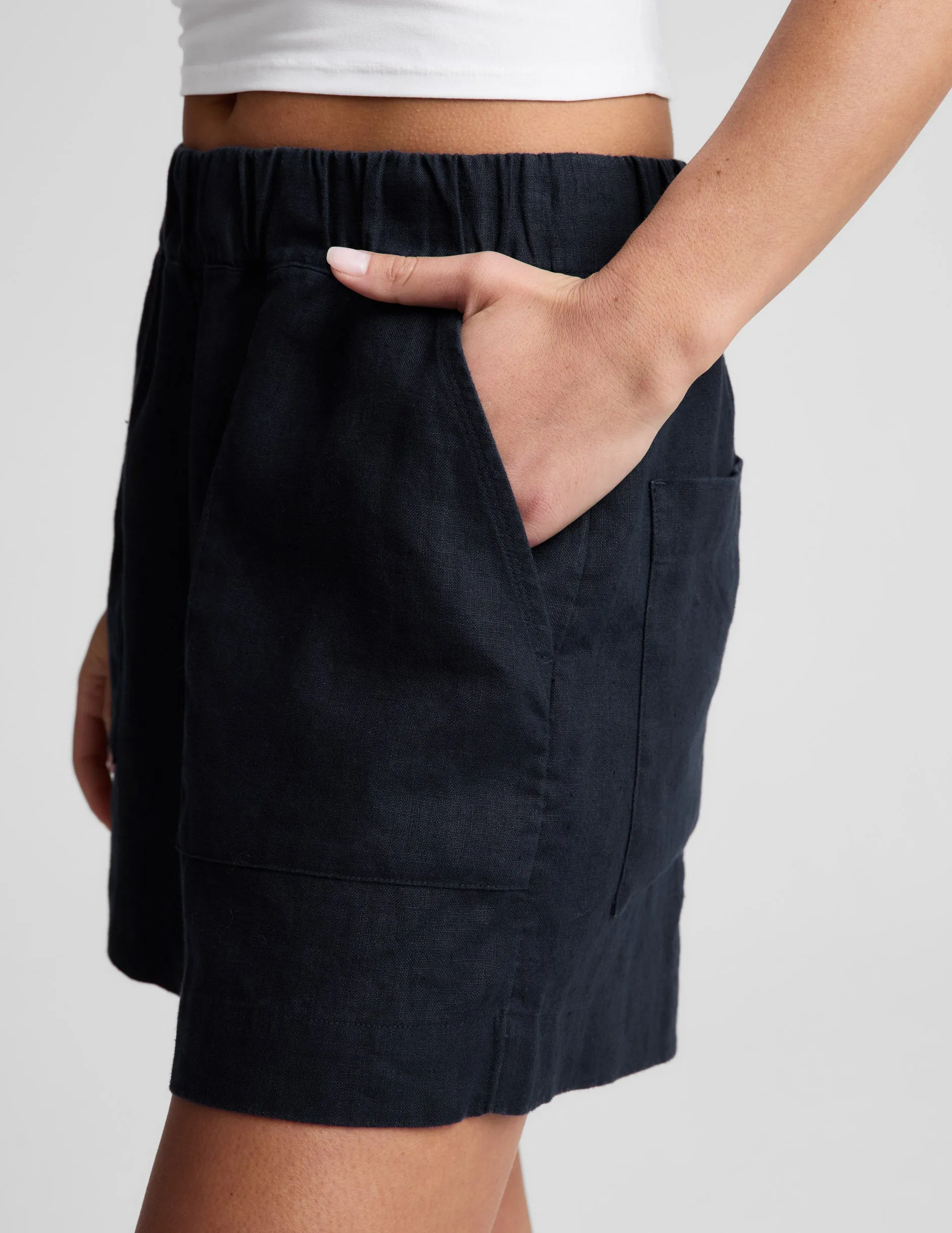 SoftWash Linen Easy Short sold by Beyond Yoga product image thumbnail 3