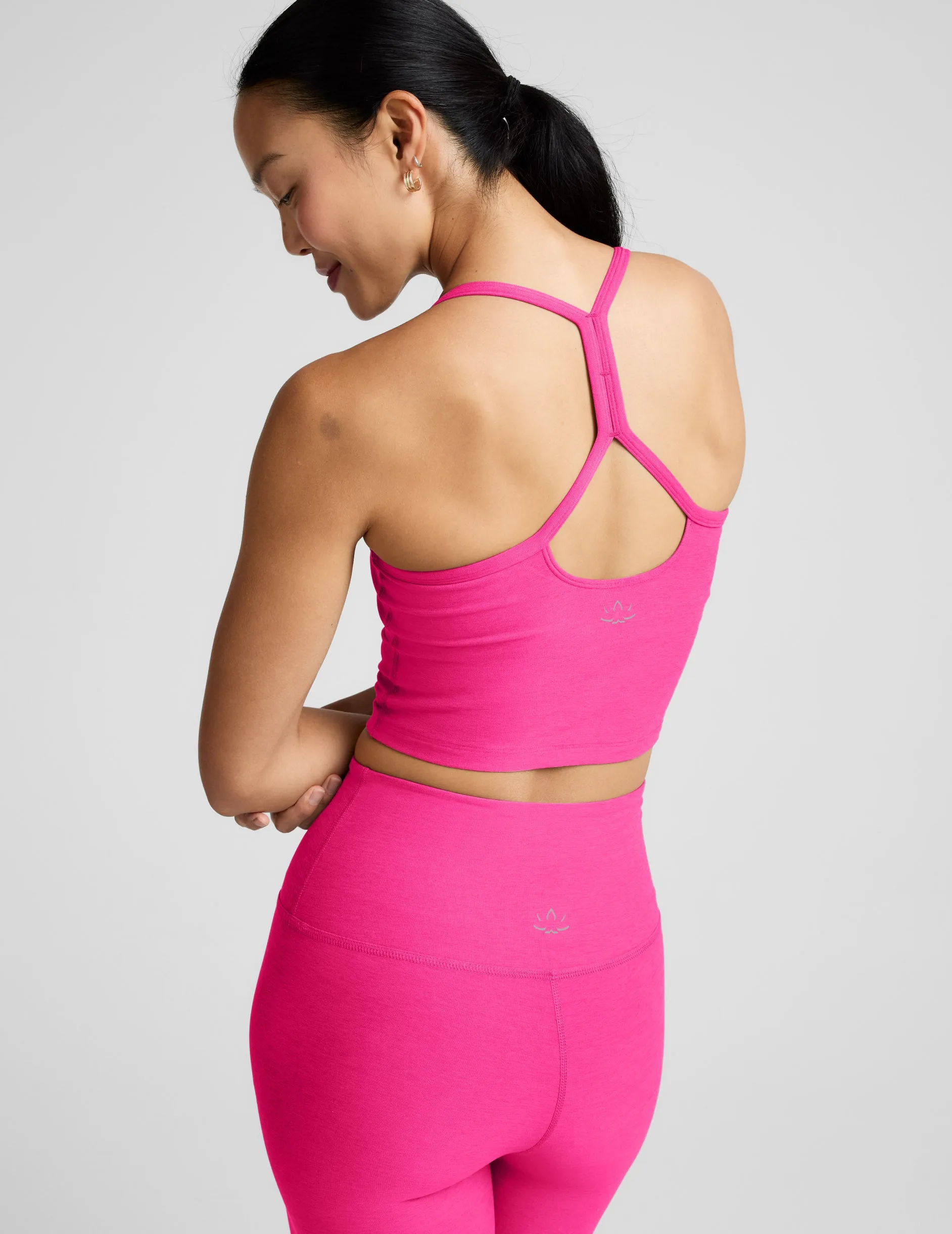 Spacedye Slim Racerback Cropped Tank sold by Beyond Yoga product image thumbnail 3