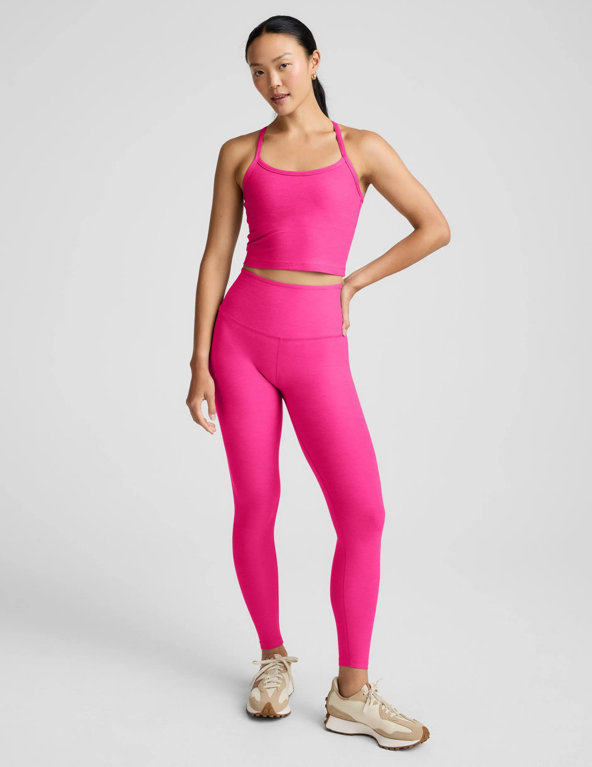 Spacedye Slim Racerback Cropped Tank sold by Beyond Yoga product image thumbnail 2