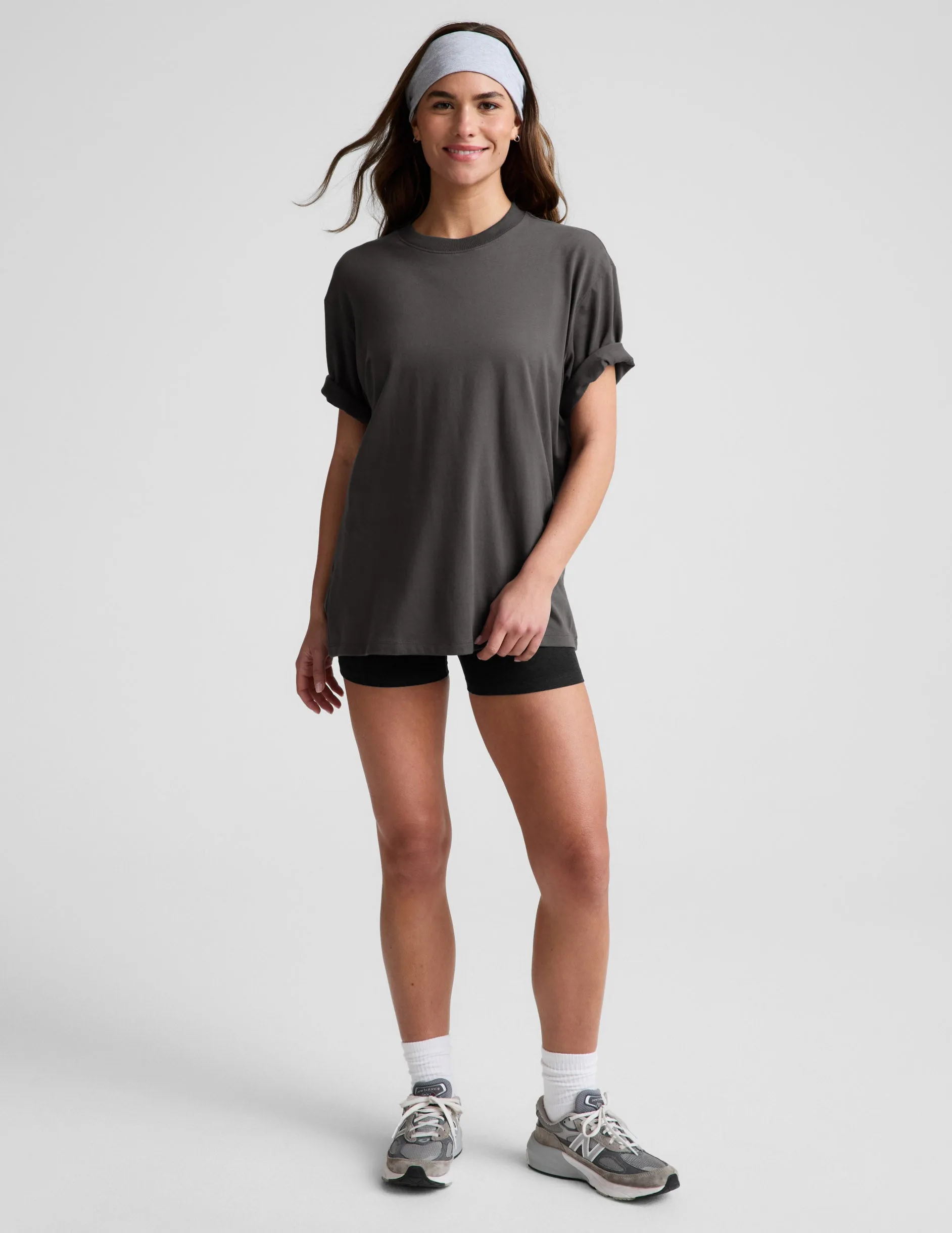 SoftKnit Better Than Ever Oversized Cotton Tee sold by Beyond Yoga product image thumbnail 2