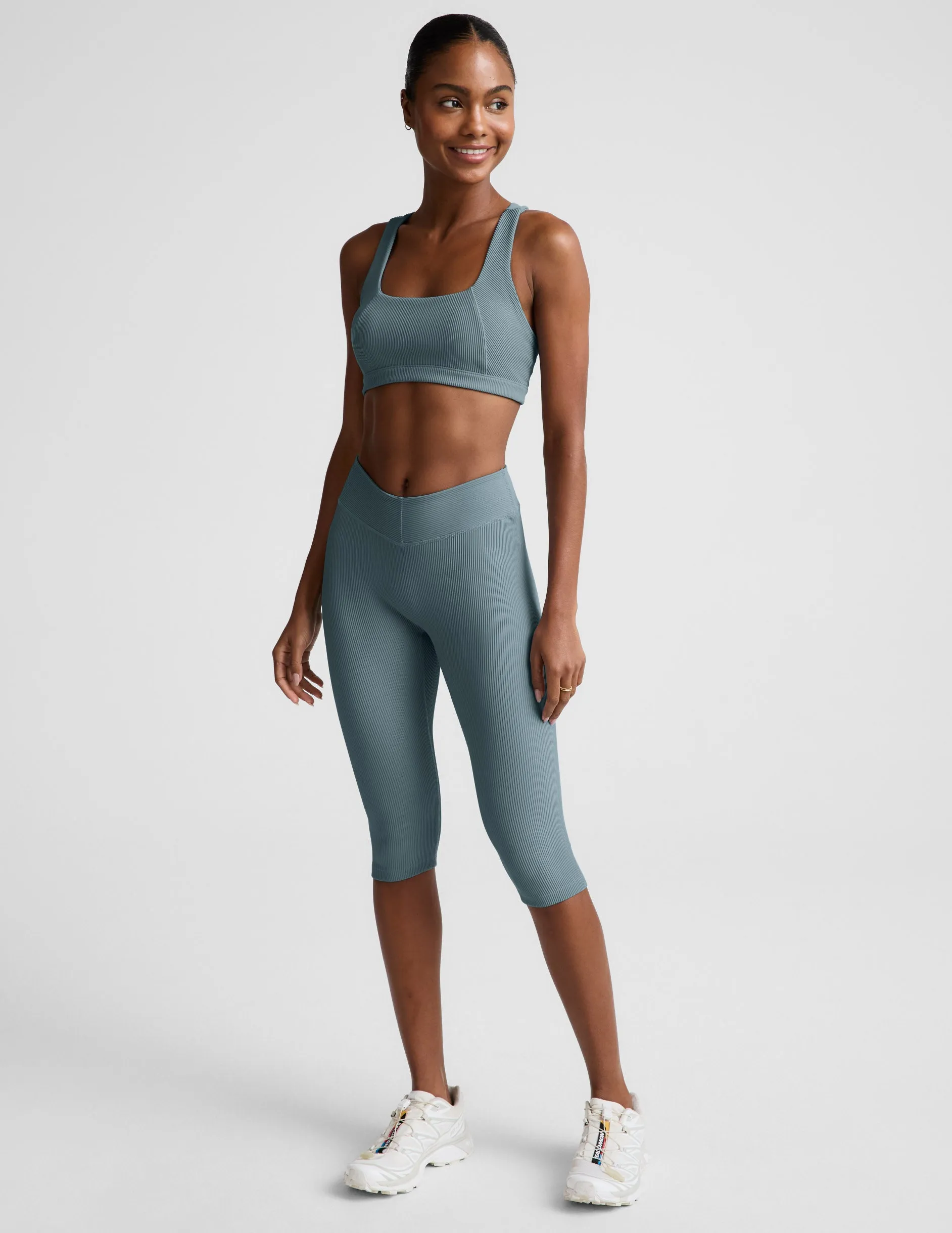 Impulse Ribbed Scoop Neck Bra sold by Beyond Yoga product image thumbnail 2