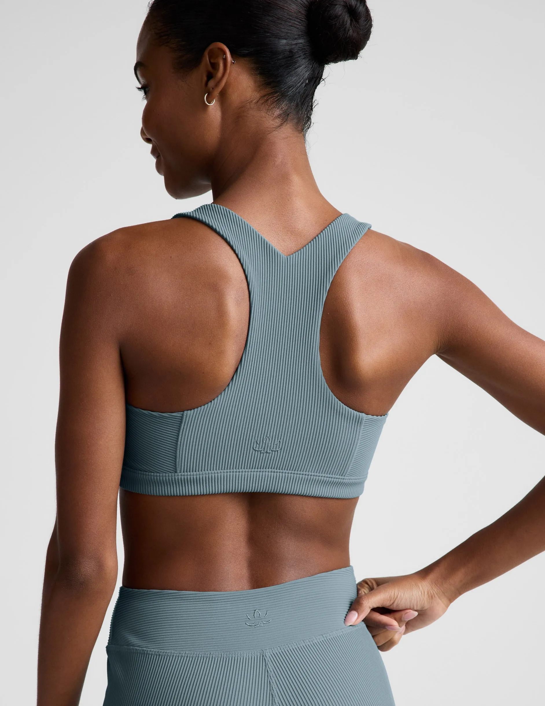 Impulse Ribbed Scoop Neck Bra sold by Beyond Yoga product image thumbnail 3