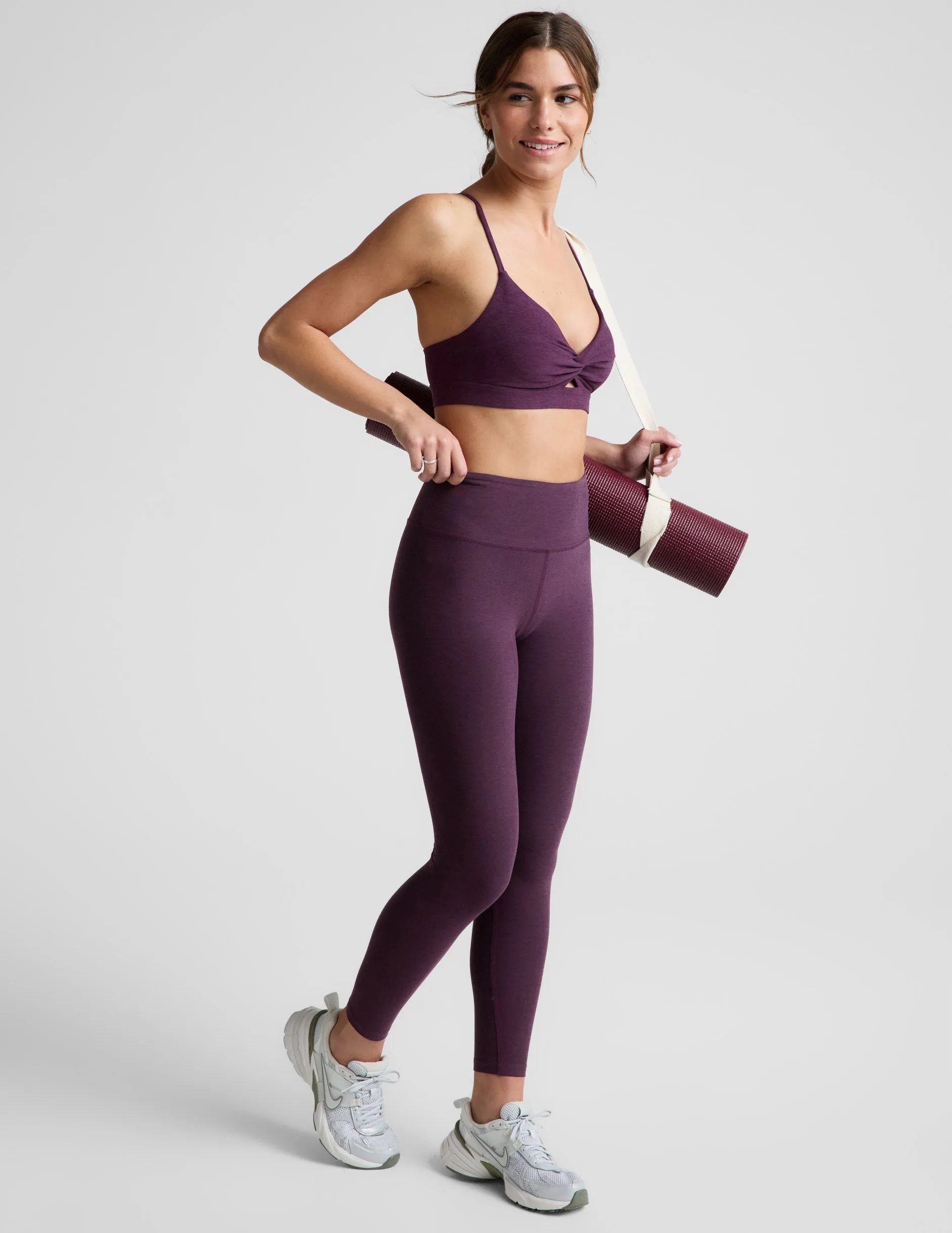 Spacedye™ Twist Front Strappy Bra sold by Beyond Yoga product image thumbnail 4