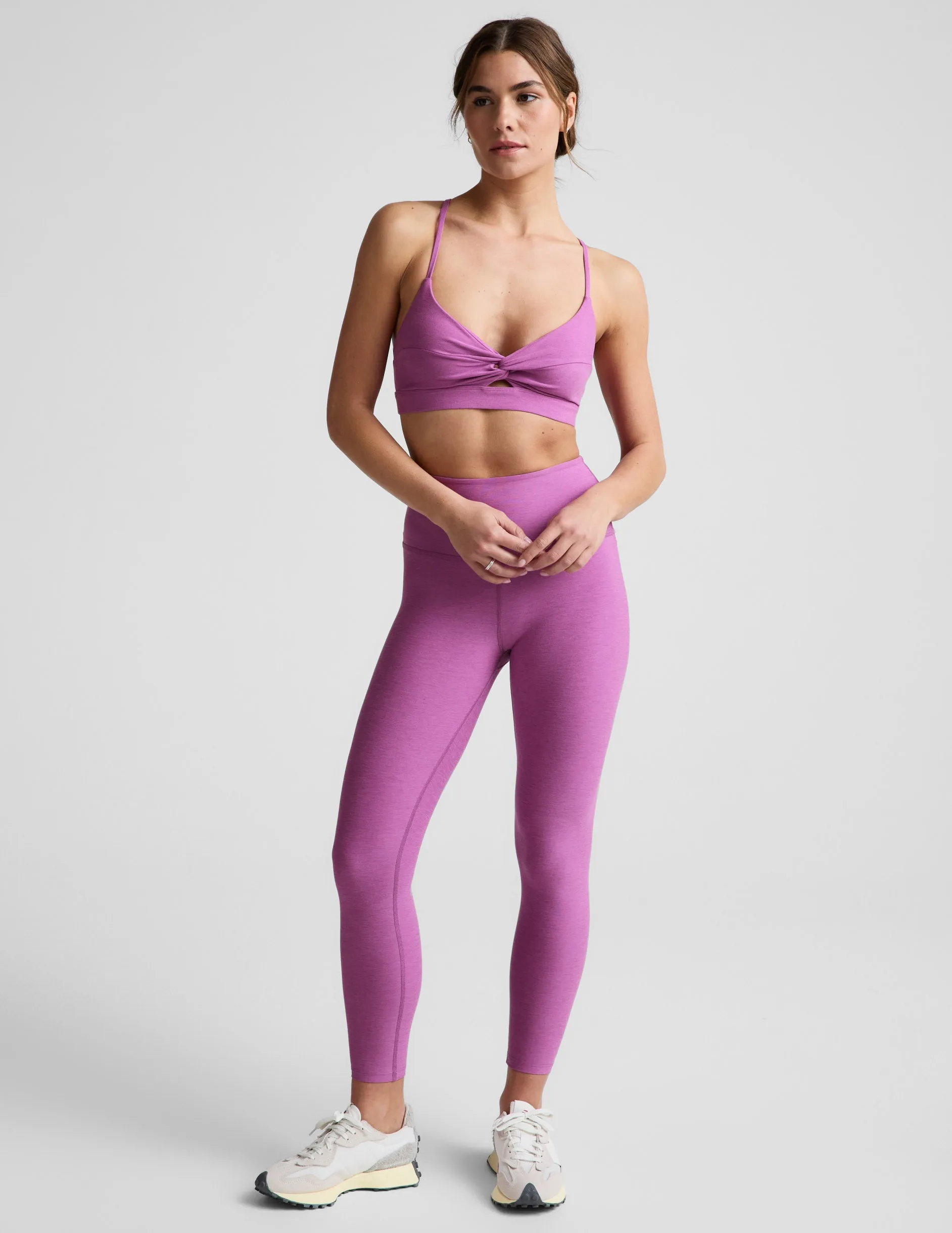 Spacedye™ Twist Front Strappy Bra sold by Beyond Yoga product image thumbnail 2
