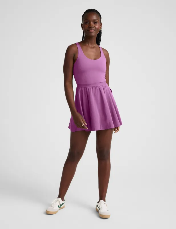 Score Pleated Dress made by Beyond Yoga