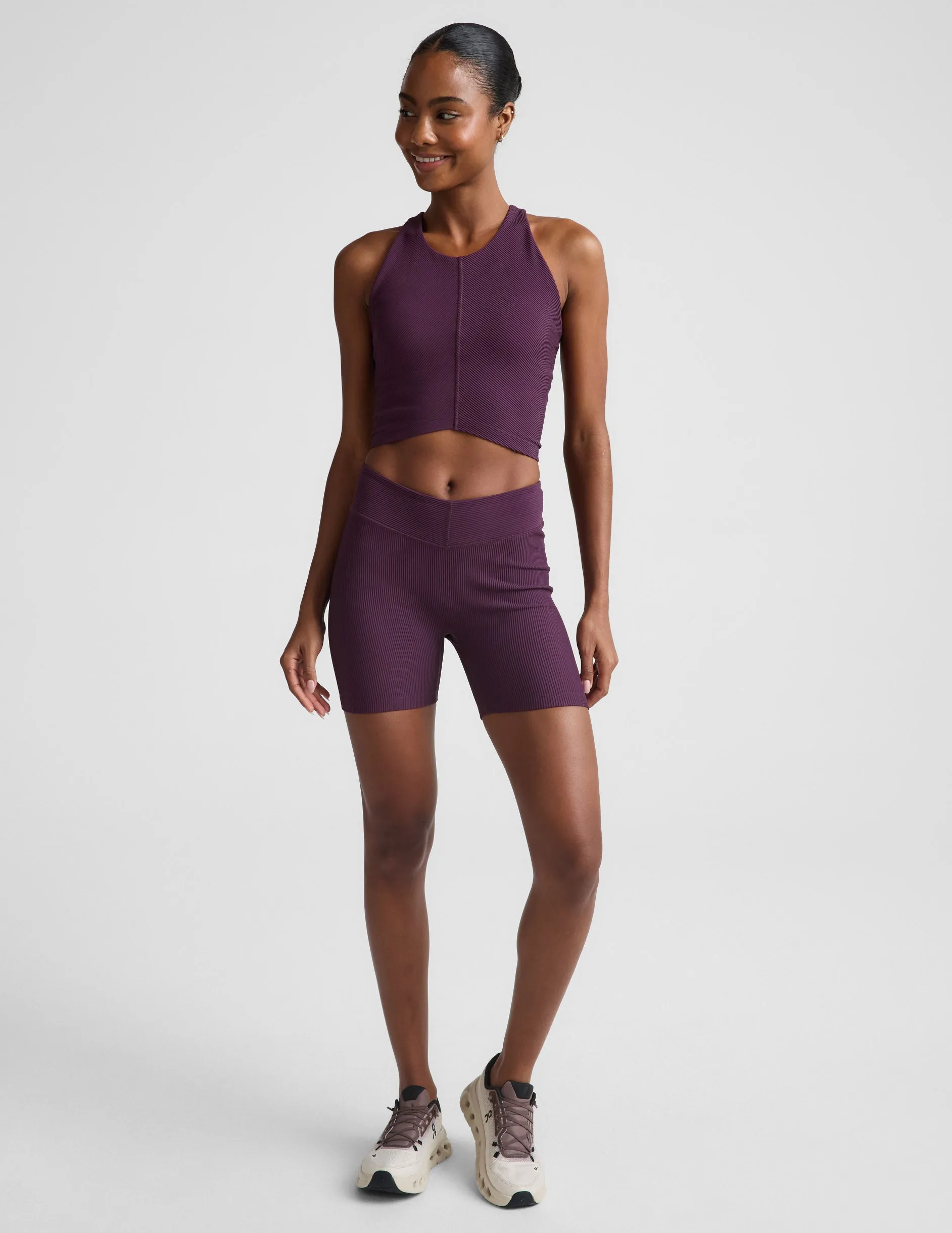Impulse Ribbed High Neck Tank sold by Beyond Yoga product image thumbnail 2