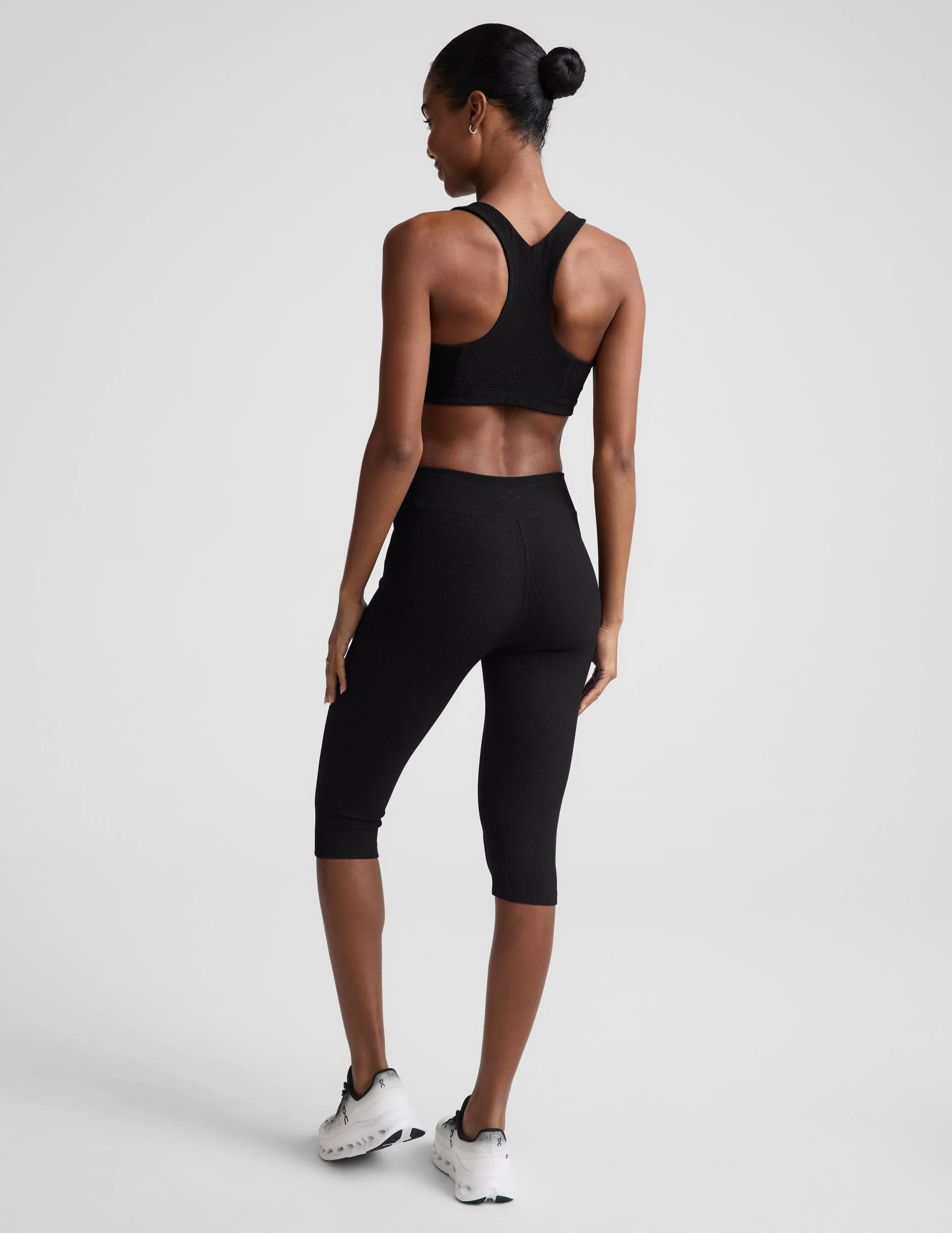 Impulse Ribbed V-Waist Pedal Pusher Legging sold by Beyond Yoga product image thumbnail 3