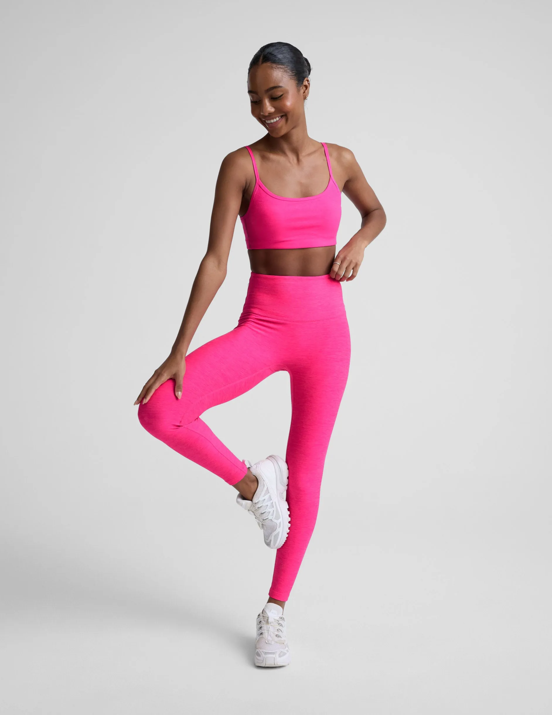 Spacedye No Front Seam Midi Legging sold by Beyond Yoga