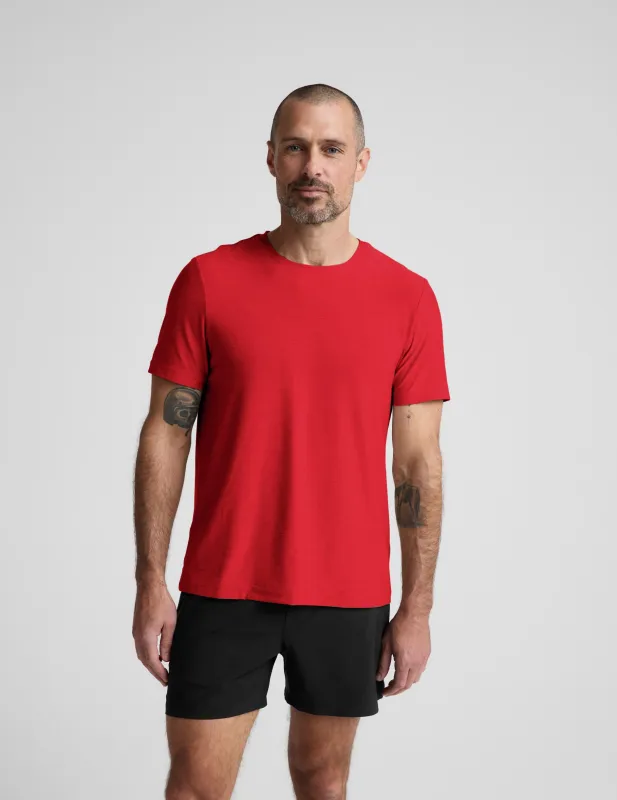 Always Beyond Men's Crew Tee 2.0 made by Beyond Yoga