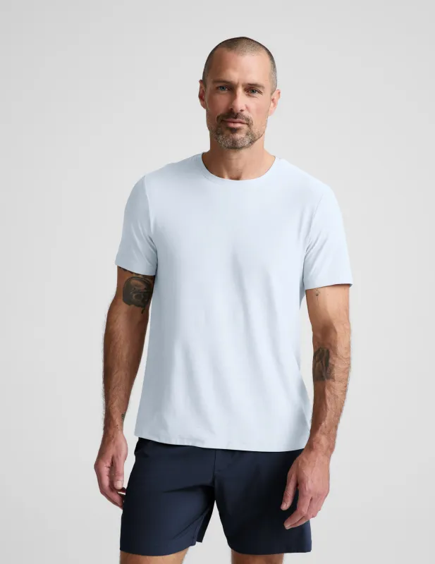 Always Beyond Men's Crew Tee 2.0 made by Beyond Yoga