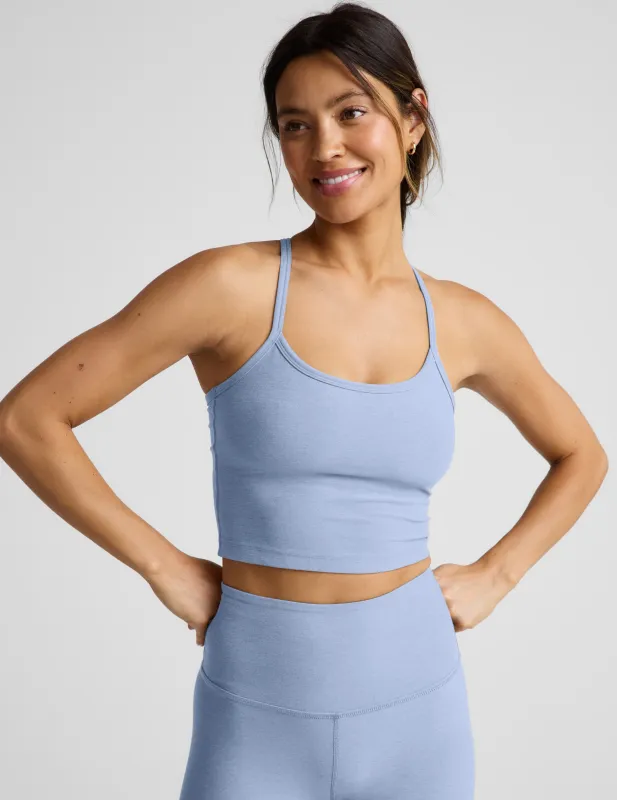 Spacedye™ Slim Racerback Cropped Tank made by Beyond Yoga