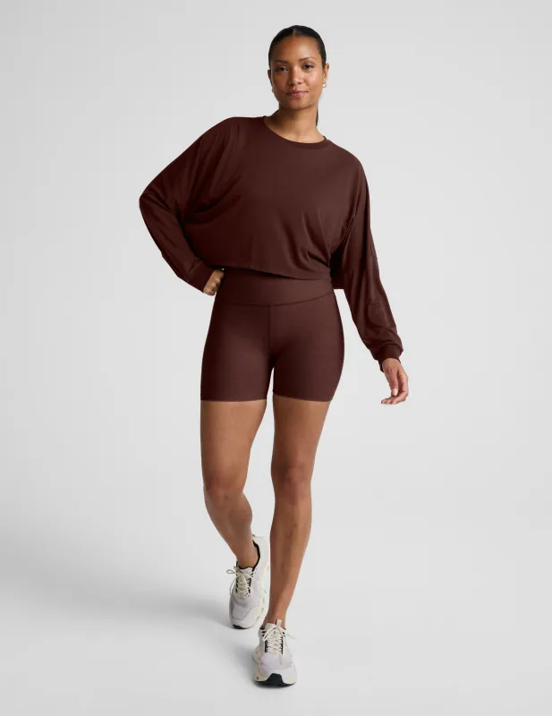 Studio Luxe Cropped Long Sleeve Tee made by Beyond Yoga
