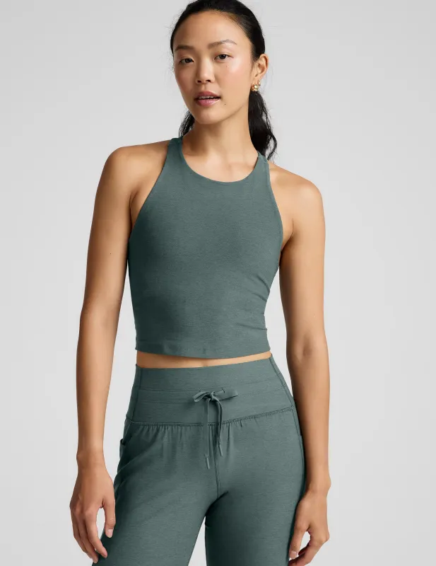 Spacedye™ Refocus Cropped Tank made by Beyond Yoga