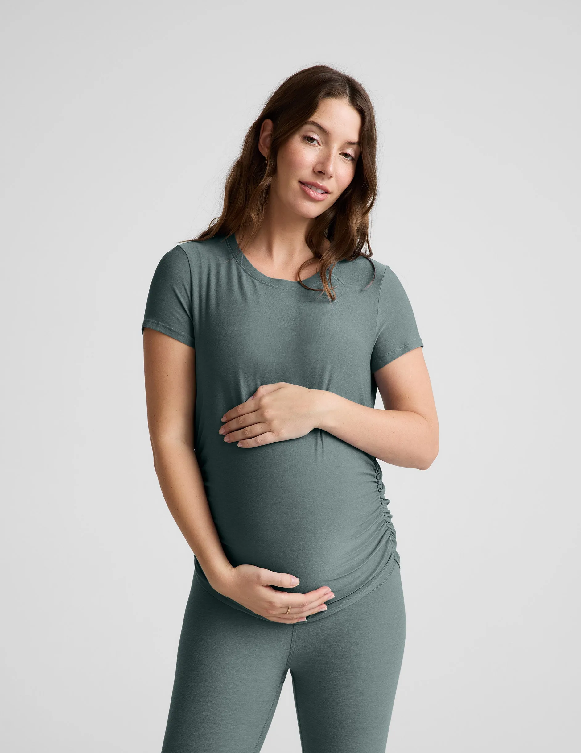 Featherweight One & Only Maternity Tee sold by Beyond Yoga product image thumbnail 3