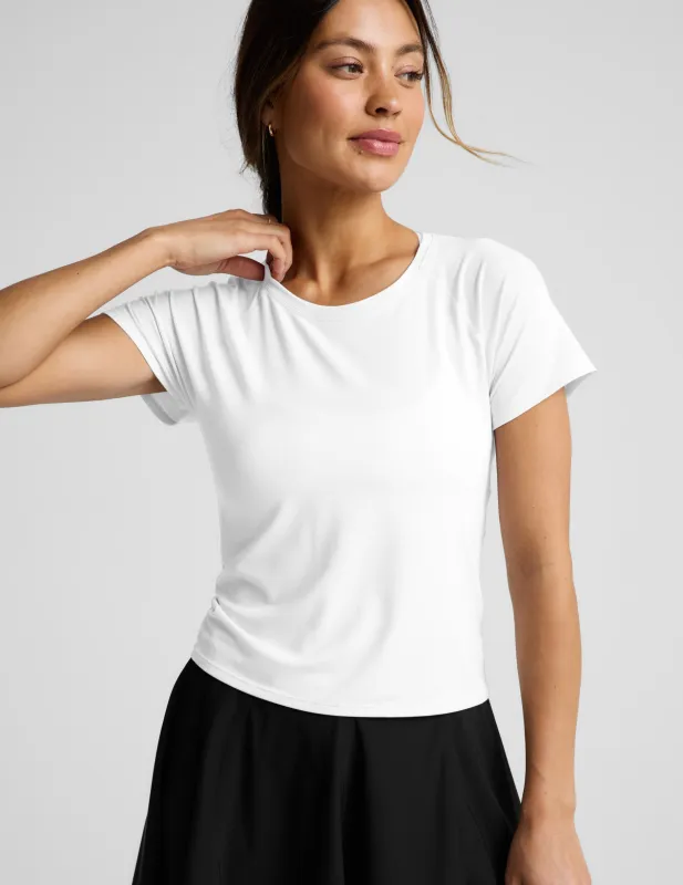 Breezeweight Active Short Sleeve Tee made by Beyond Yoga