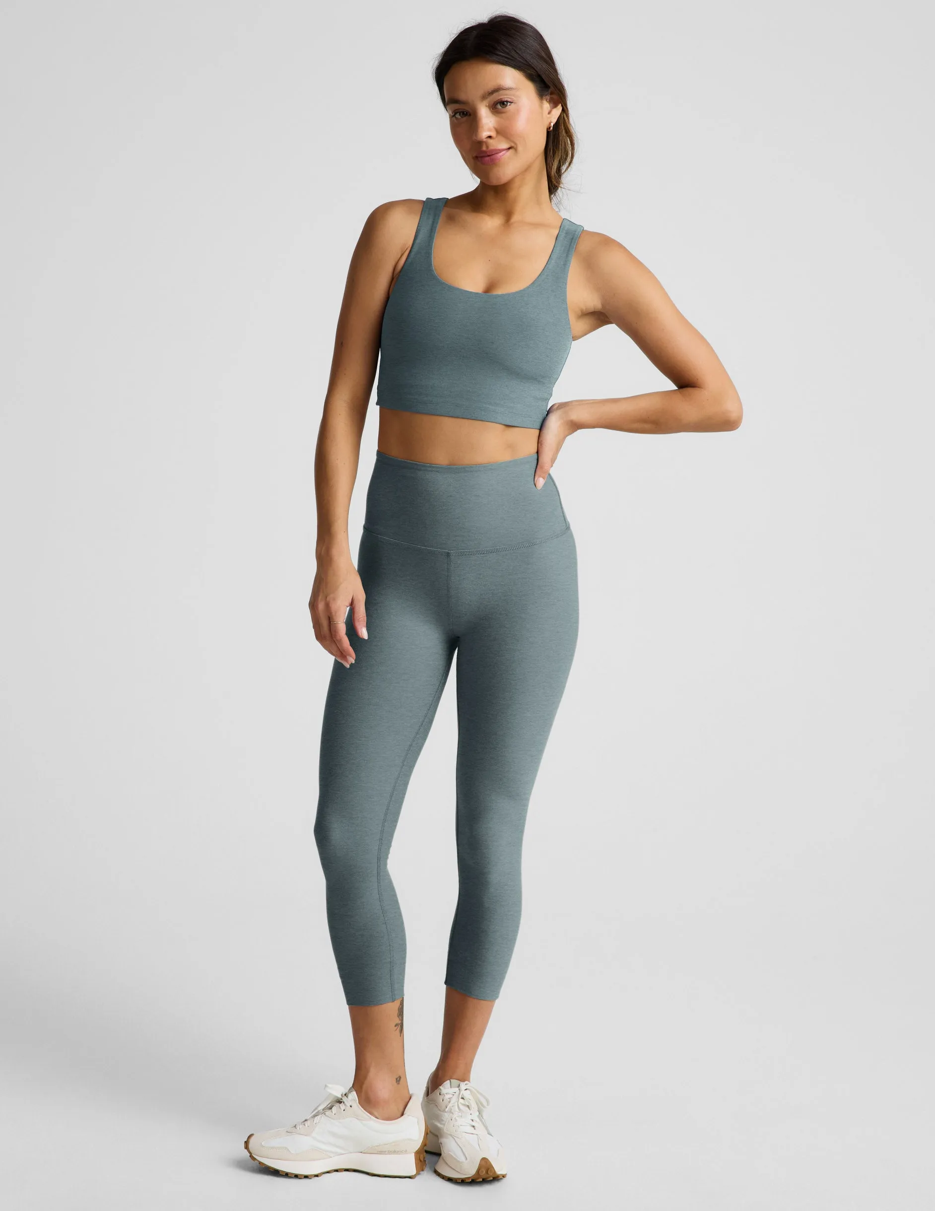 Spacedye™ Walk And Talk High Waisted 21.5" Capri Legging sold by Beyond Yoga