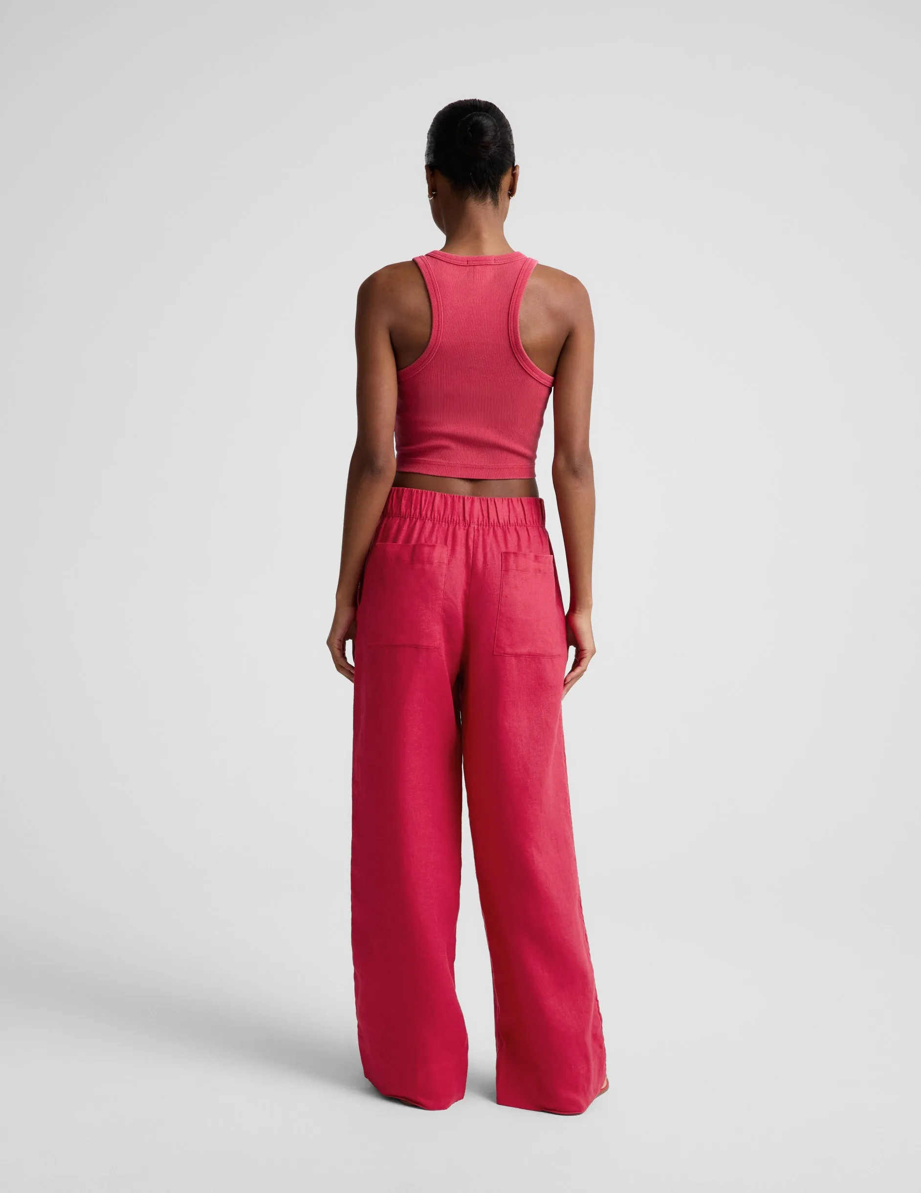 SoftWash Linen Easy Wide Leg Pant 31" sold by Beyond Yoga product image thumbnail 3