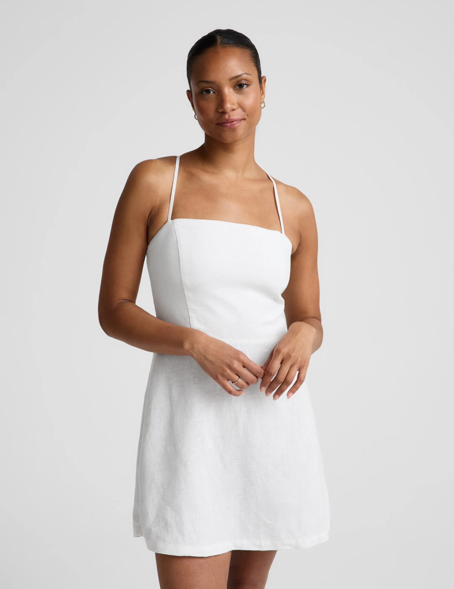 SoftWash Linen Seaside Mini Dress sold by Beyond Yoga product image thumbnail 3