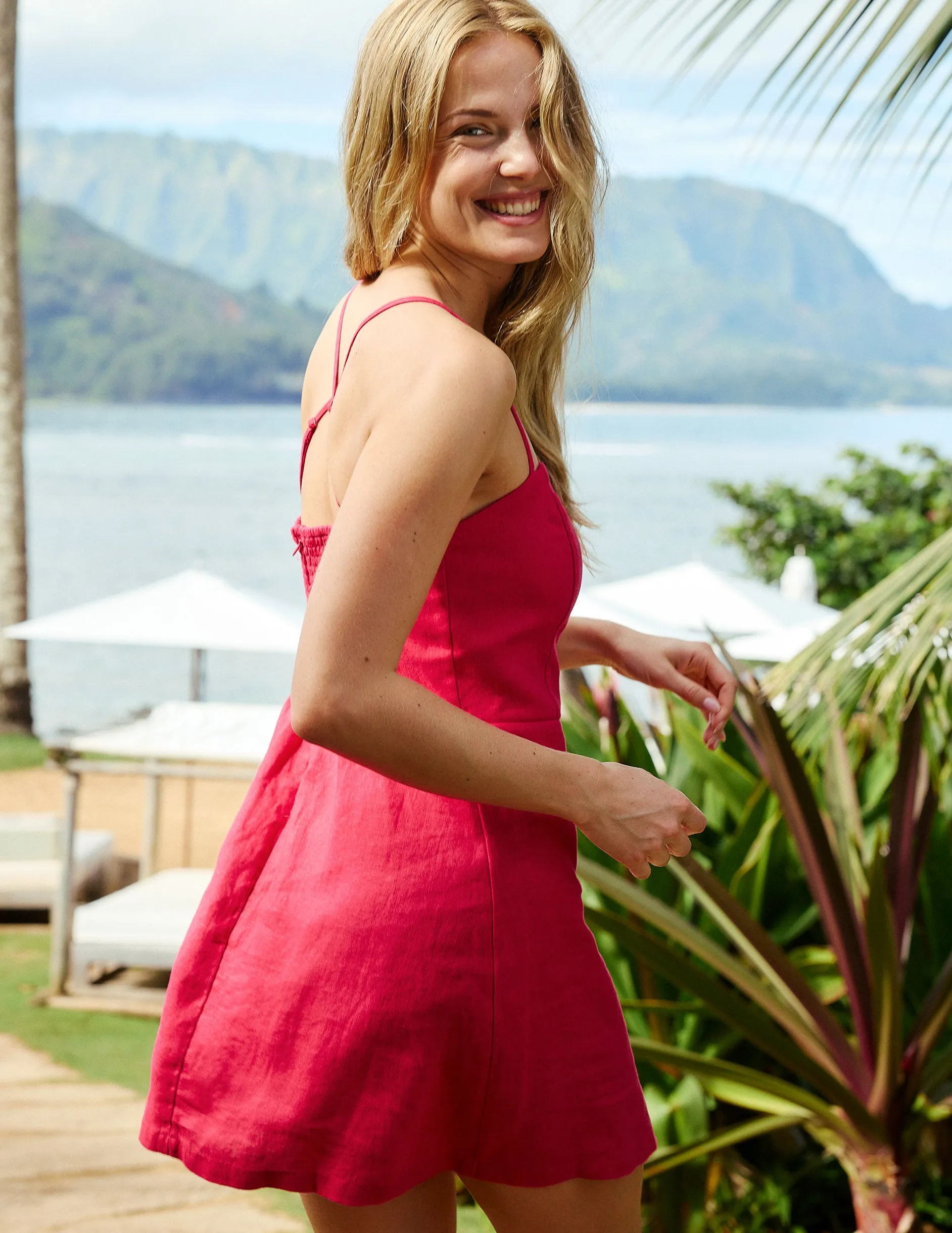 SoftWash Linen Seaside Mini Dress sold by Beyond Yoga product image thumbnail 2