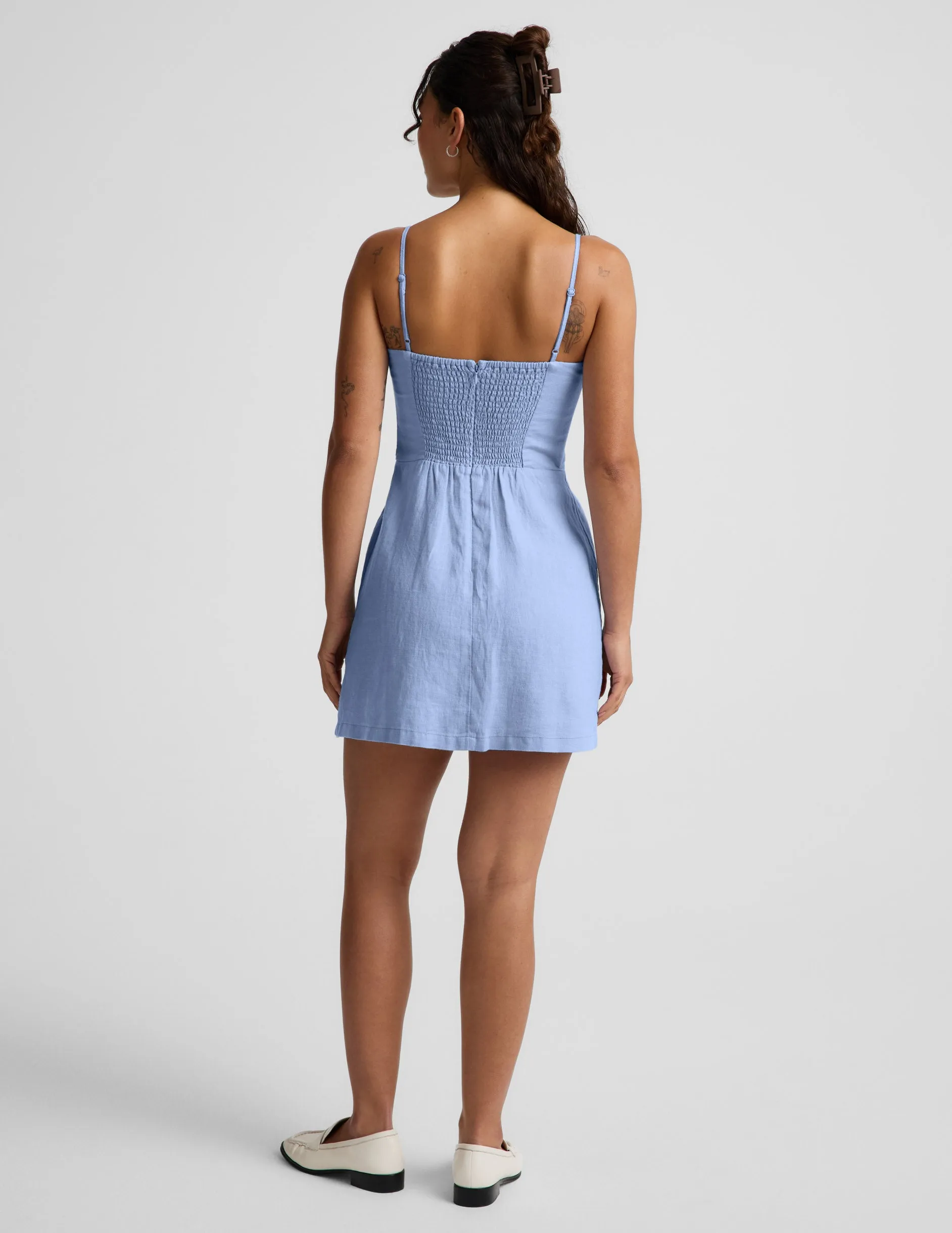 SoftWash Linen Seaside Mini Dress sold by Beyond Yoga product image thumbnail 4