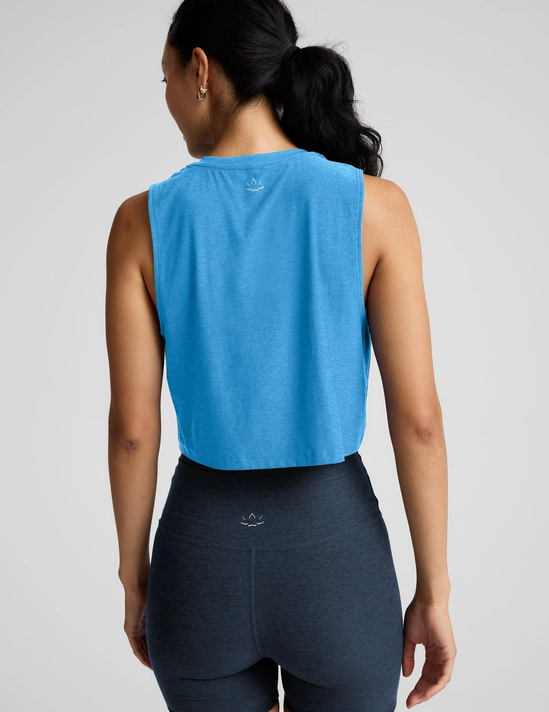 Featherweight Minimal Cropped Tank sold by Beyond Yoga product image thumbnail 3