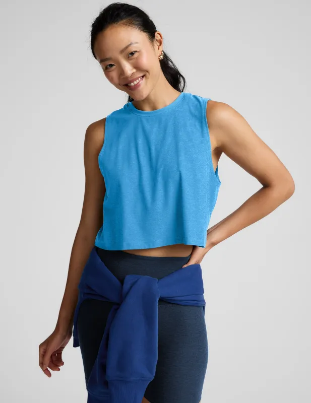 Featherweight Minimal Cropped Tank made by Beyond Yoga