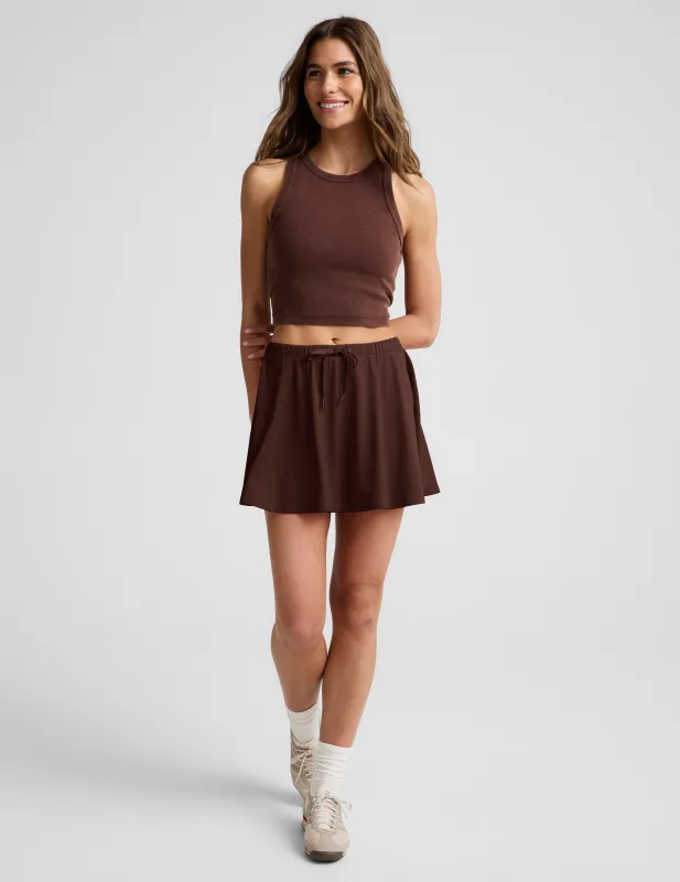Sport Active Drawcord Mini Skirt made by Beyond Yoga