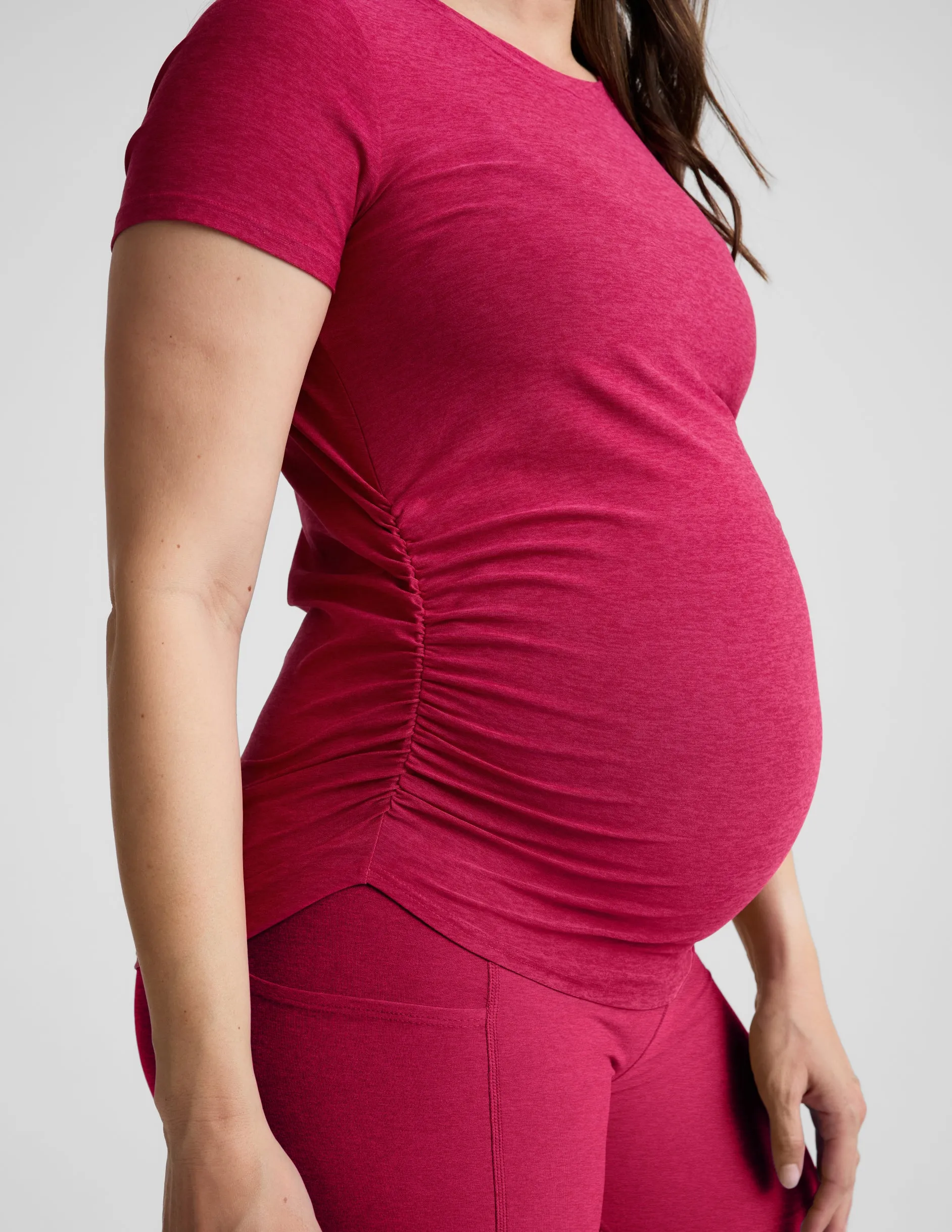 Featherweight One & Only Maternity Tee sold by Beyond Yoga product image thumbnail 4