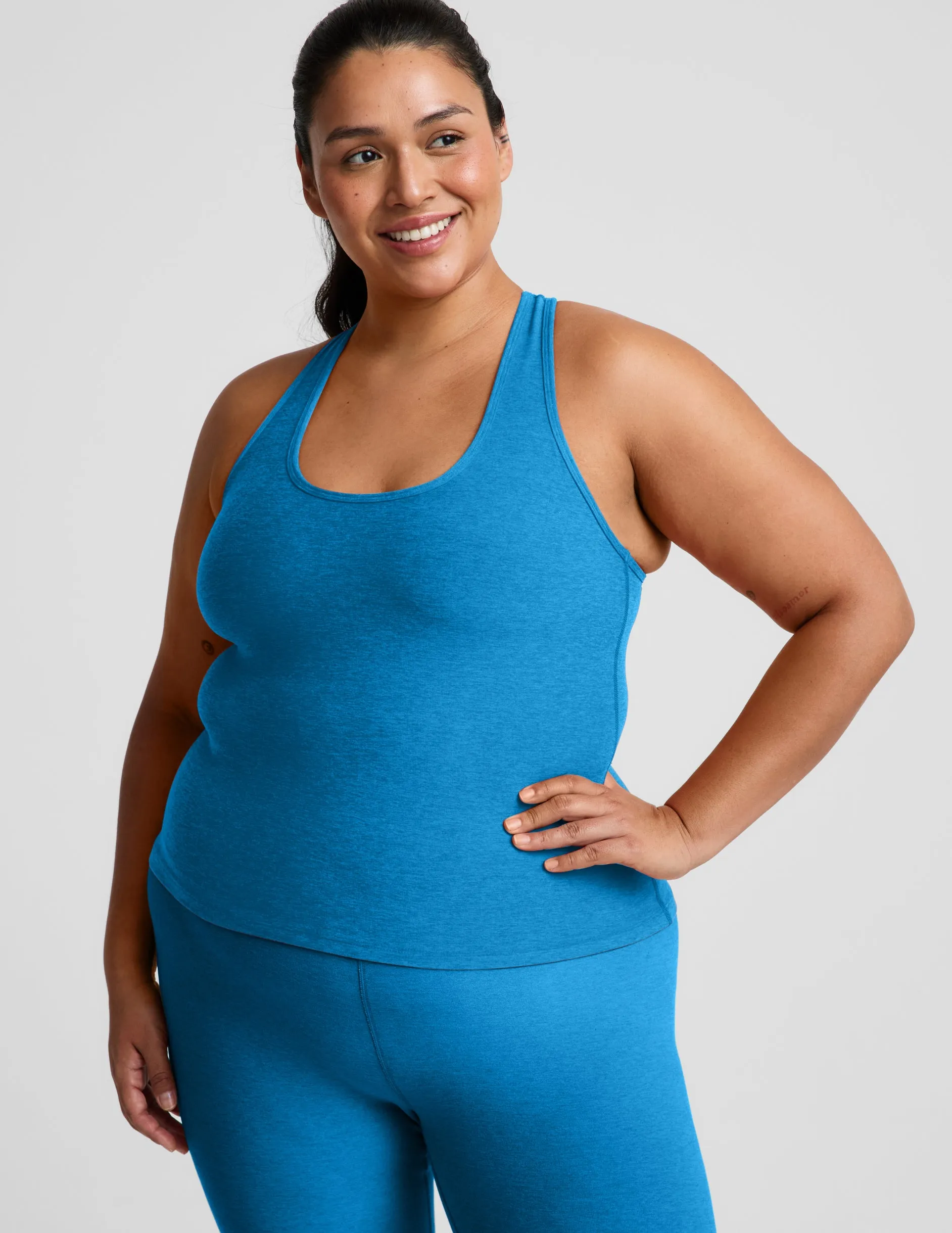 Spacedye™ Step Up Racerback Tank sold by Beyond Yoga