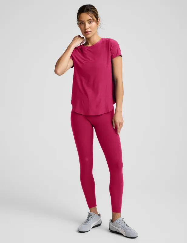 Featherweight On The Down Low Tee made by Beyond Yoga