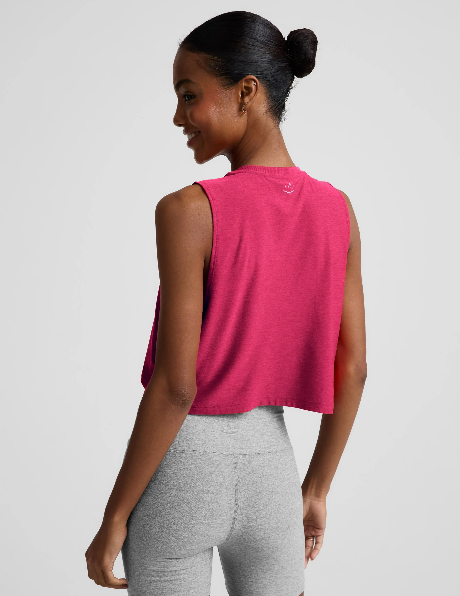 Featherweight Minimal Cropped Tank sold by Beyond Yoga product image thumbnail 2