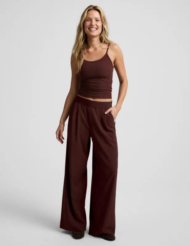 Elasticated Wide Leg Pant 31" made by Beyond Yoga