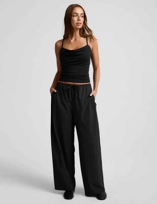 Solstice Drawstring Wide Leg Pant 29" made by Beyond Yoga