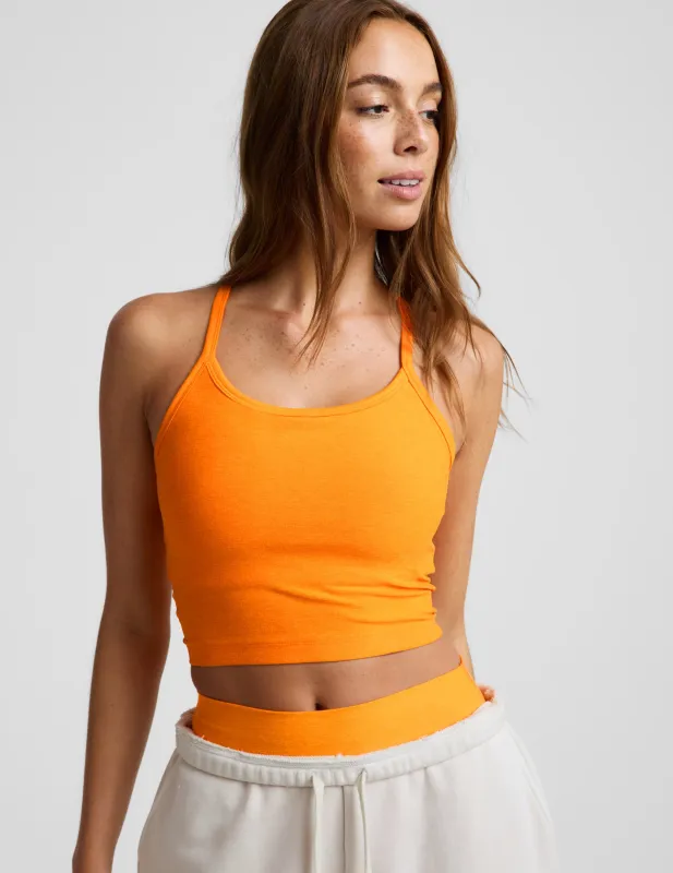 Spacedye™ Slim Racerback Cropped Tank made by Beyond Yoga
