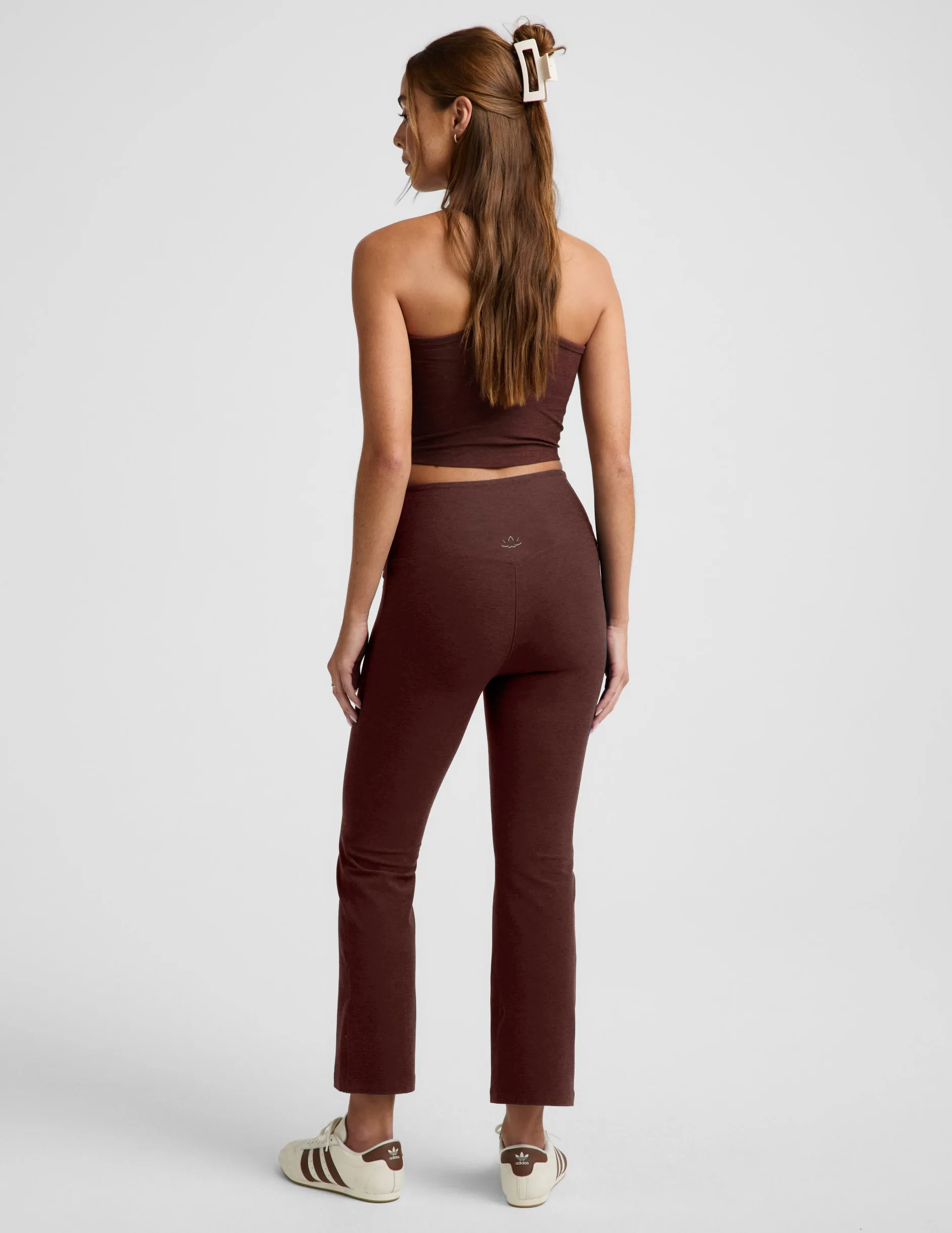 Spacedye™ Pintuck Kick Flare High Waisted Pant sold by Beyond Yoga product image thumbnail 4