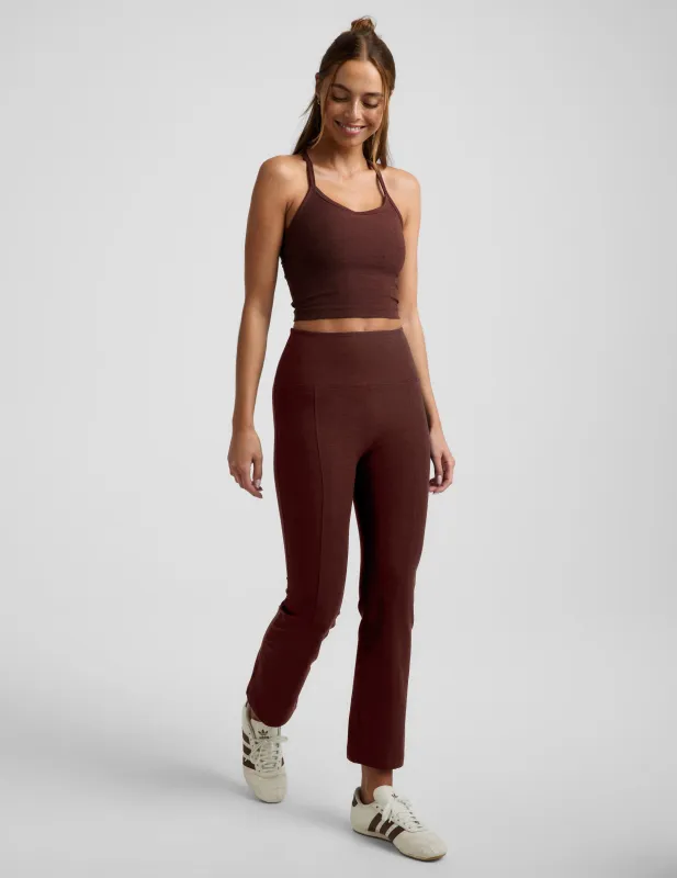 Spacedye™ Pintuck Kick Flare High Waisted Pant made by Beyond Yoga