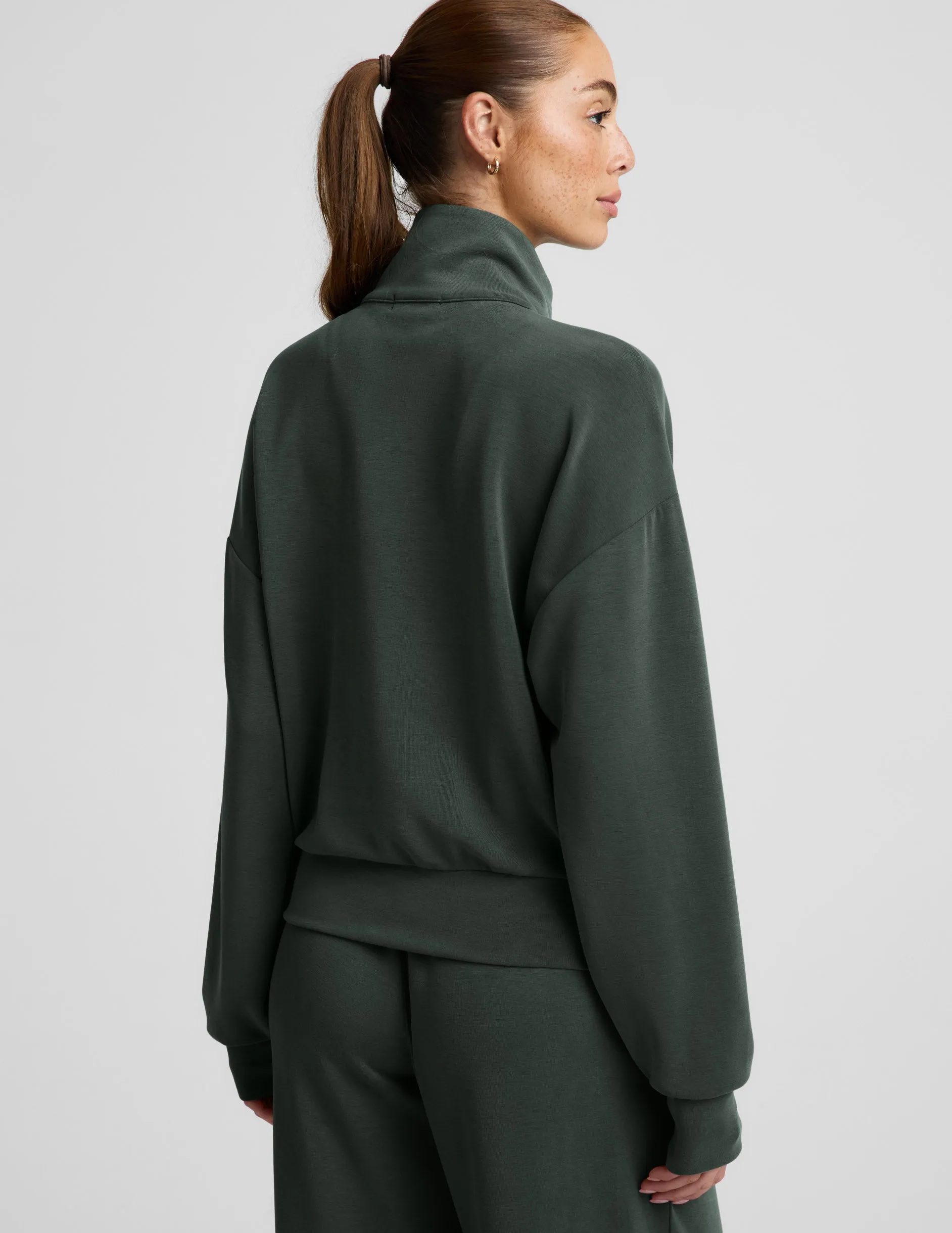 Luxe Sandwash Half Zip Pullover sold by Beyond Yoga product image thumbnail 3
