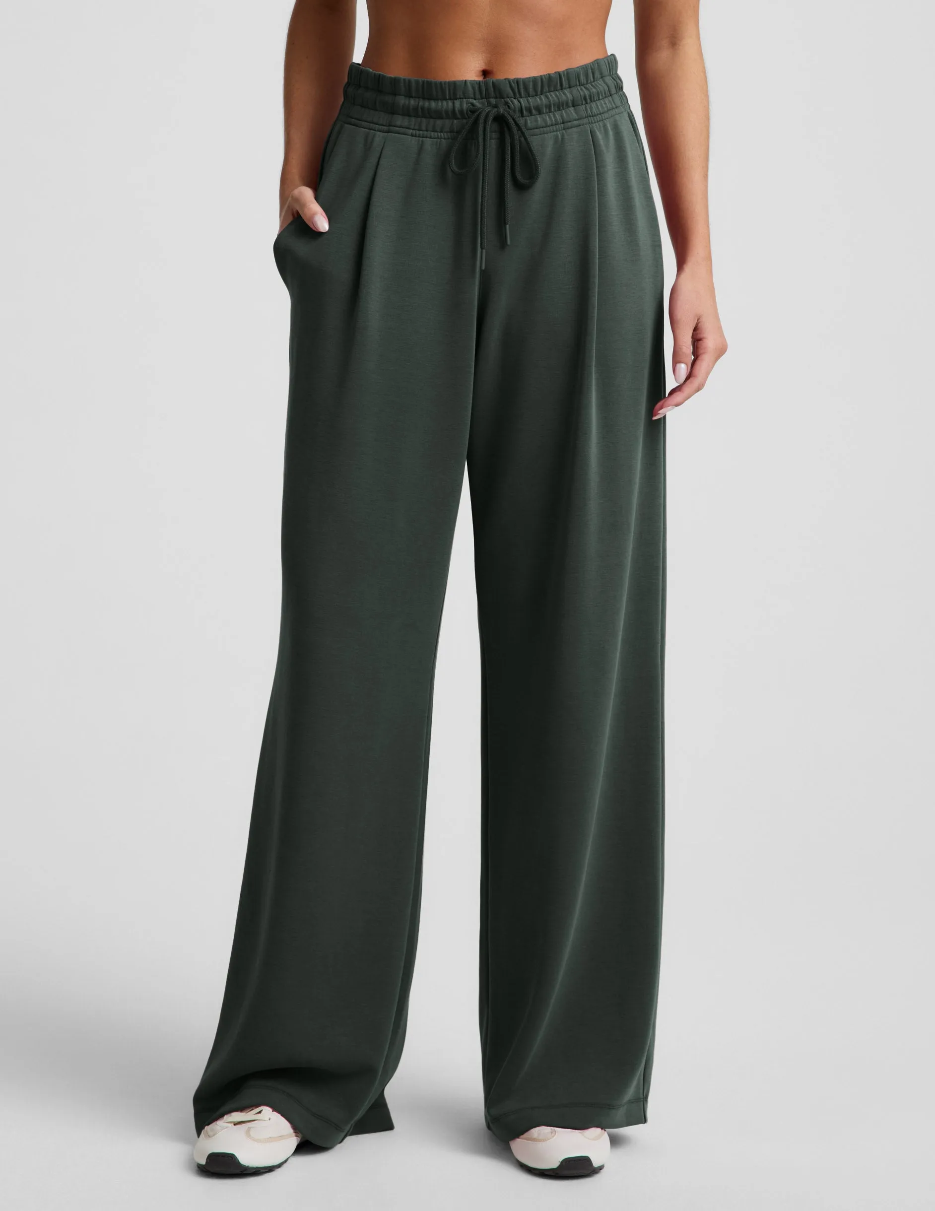 Luxe Sandwash Double Knit Wide Leg Pant sold by Beyond Yoga product image thumbnail 3