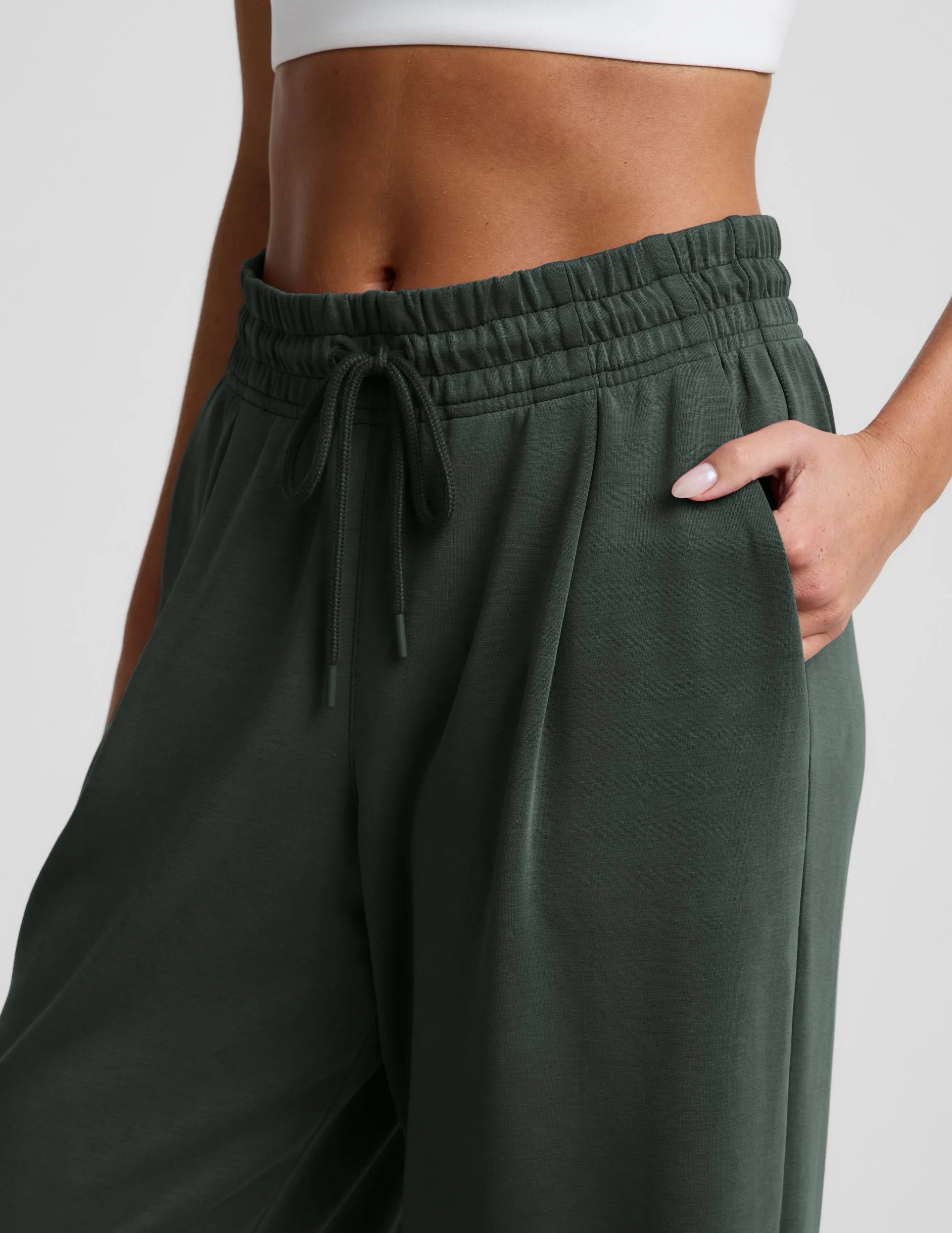 Luxe Sandwash Double Knit Wide Leg Pant sold by Beyond Yoga product image thumbnail 4