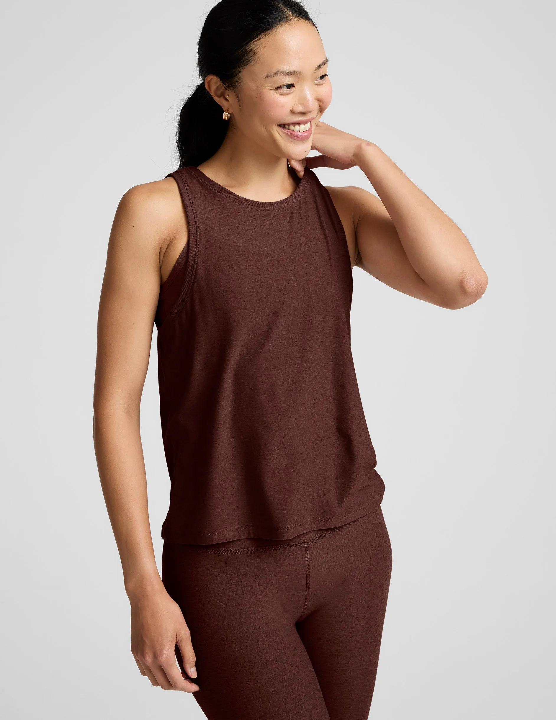 Featherweight Rebalance Tank sold by Beyond Yoga