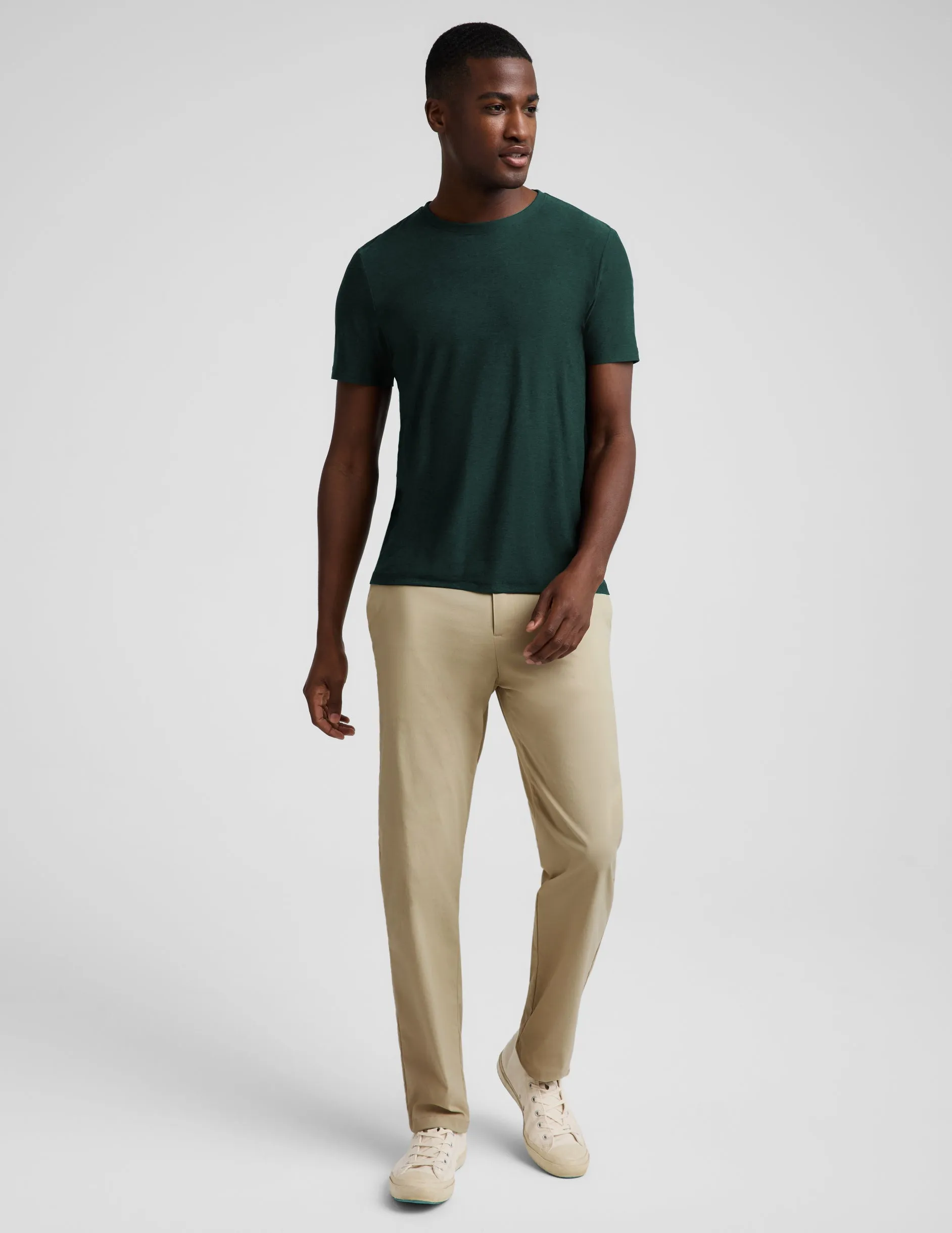 Always Beyond Men's Crew Tee 2.0 sold by Beyond Yoga product image thumbnail 3