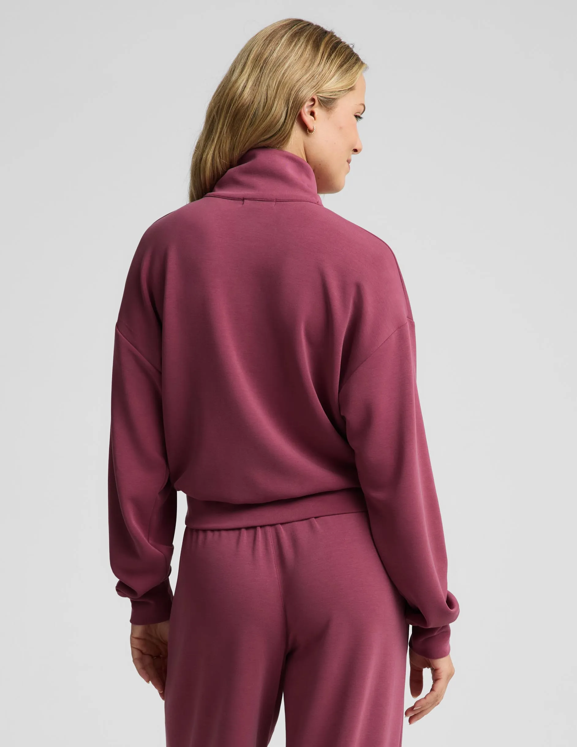 Luxe Sandwash Half Zip Pullover sold by Beyond Yoga product image thumbnail 2