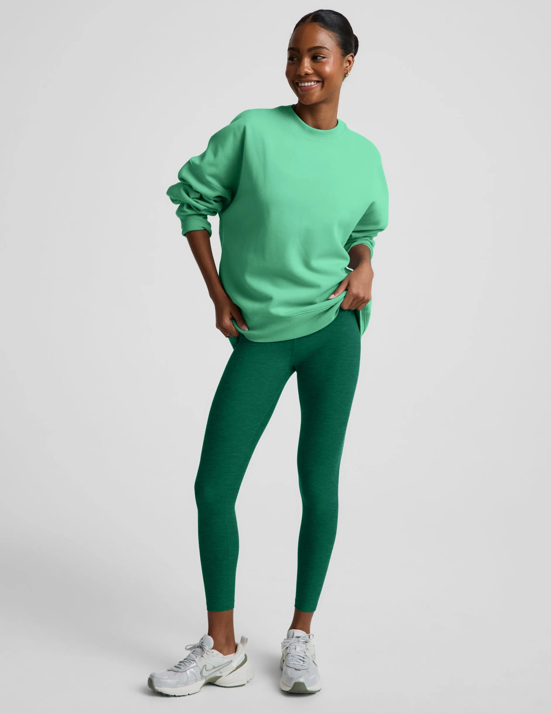 LuxeFleece 2.0™ Oversized Crewneck sold by Beyond Yoga product image thumbnail 4