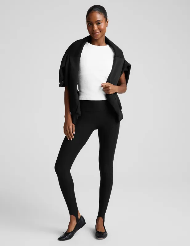 Spacedye™ Stirrup High Waisted Midi Legging made by Beyond Yoga