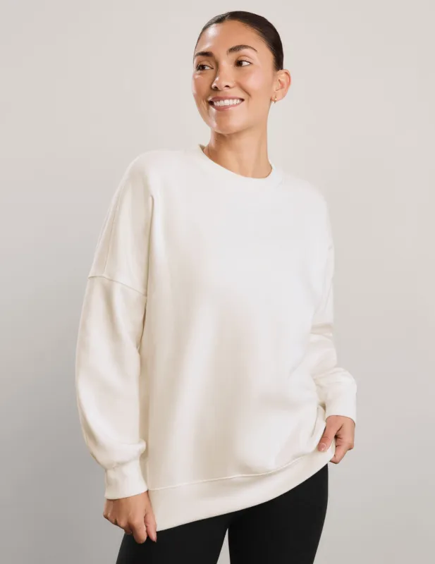LuxeFleece 2.0 Oversized Crewneck made by Beyond Yoga