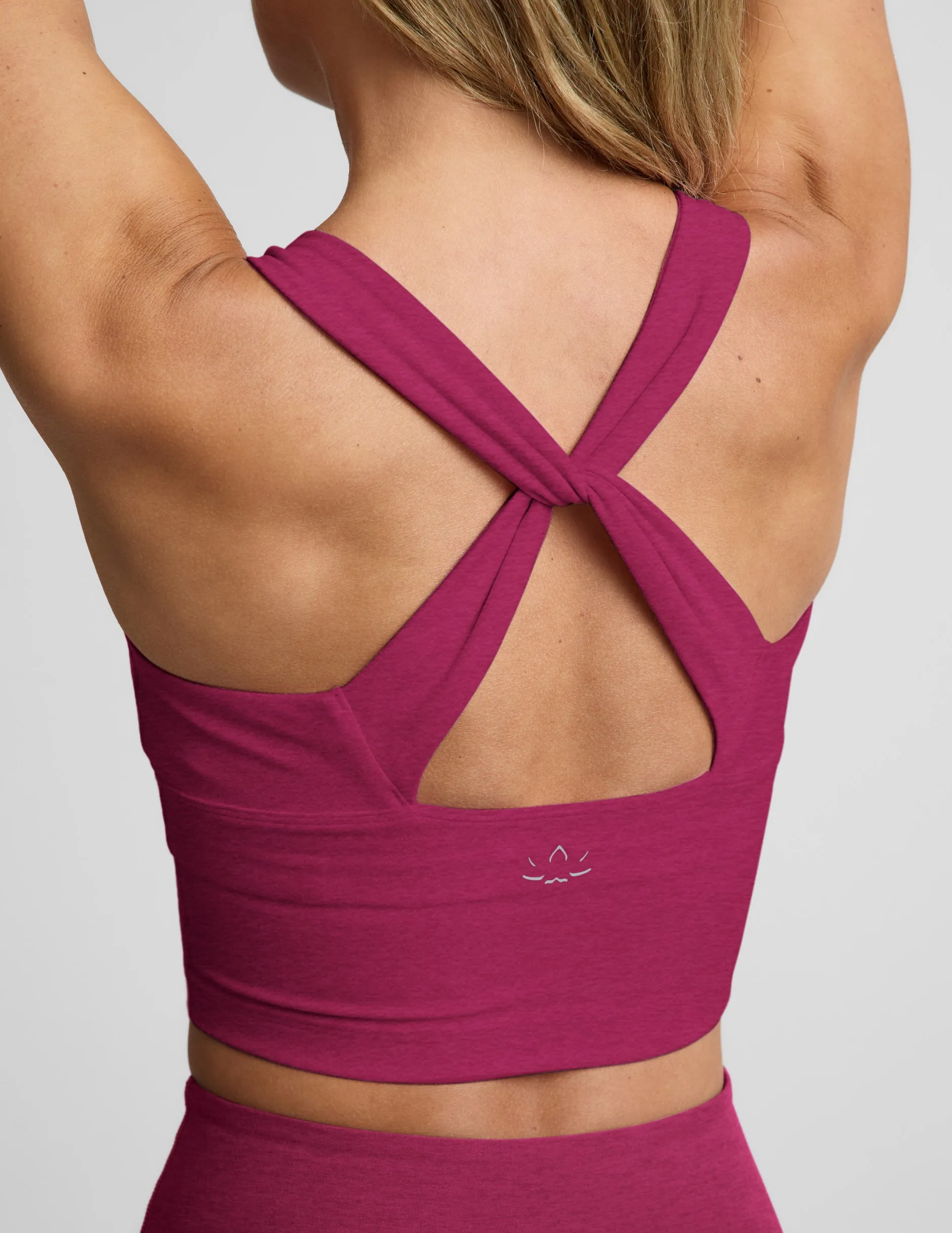 Spacedye™ Twist Through Cropped Tank sold by Beyond Yoga product image thumbnail 4