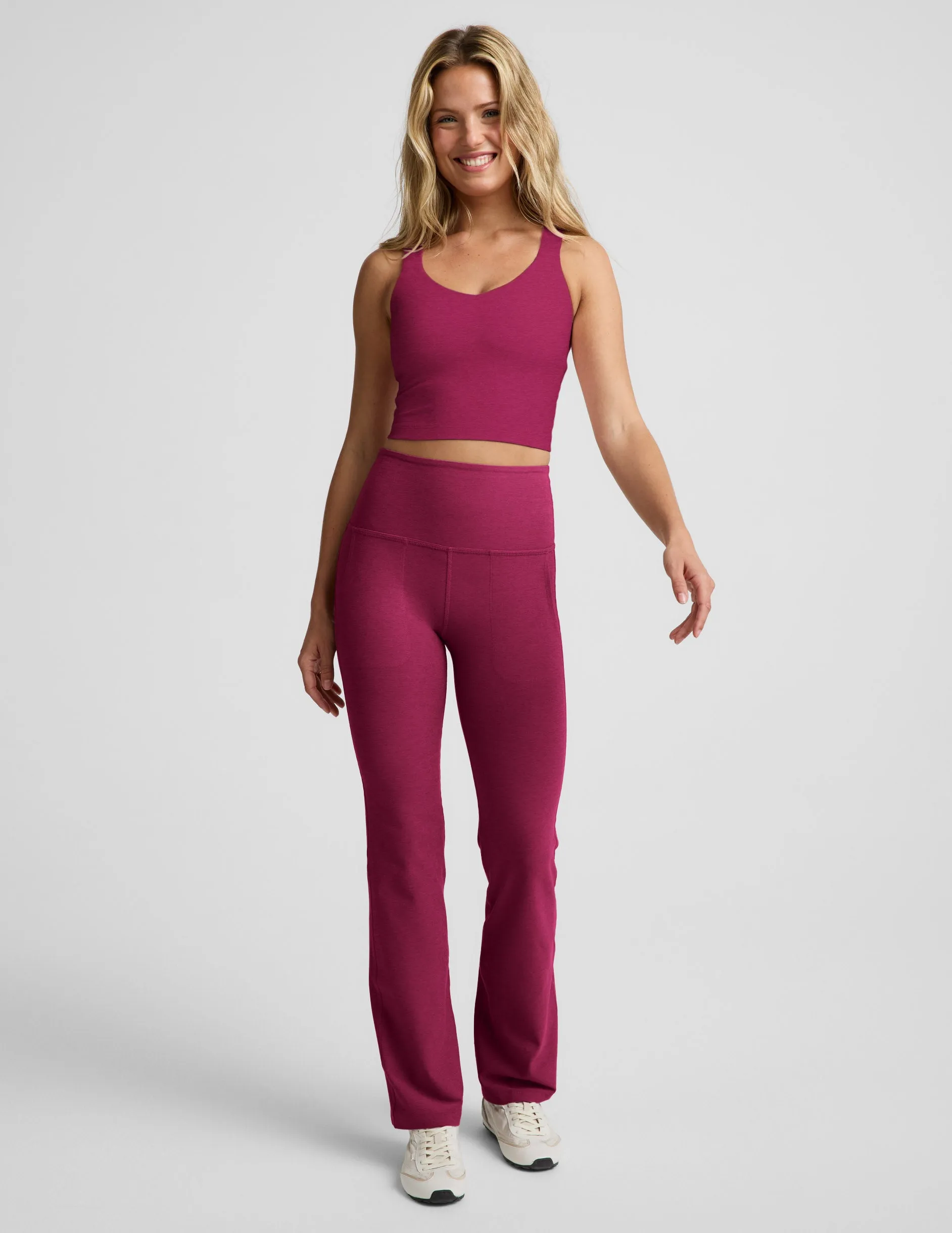 Spacedye™ Twist Through Cropped Tank sold by Beyond Yoga product image thumbnail 5