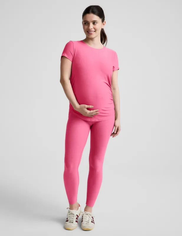 Spacedye™ Love the Bump Midi Maternity Legging made by Beyond Yoga