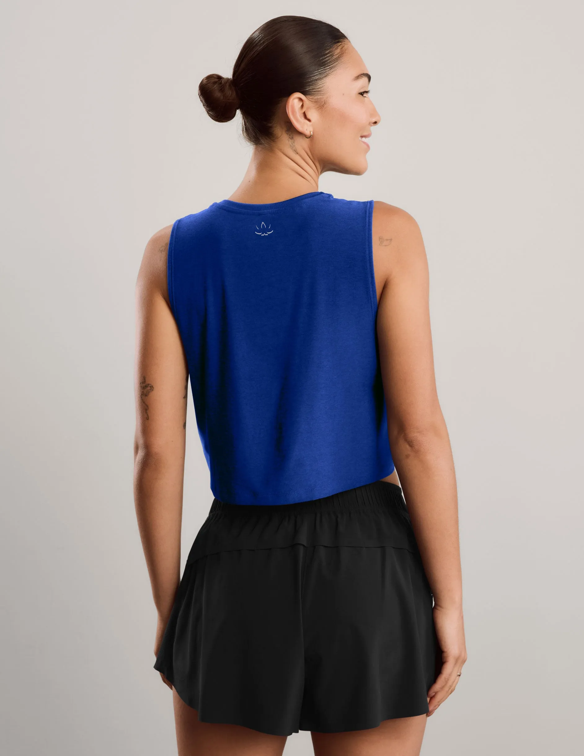 Featherweight Minimal Cropped Tank sold by Beyond Yoga product image thumbnail 2